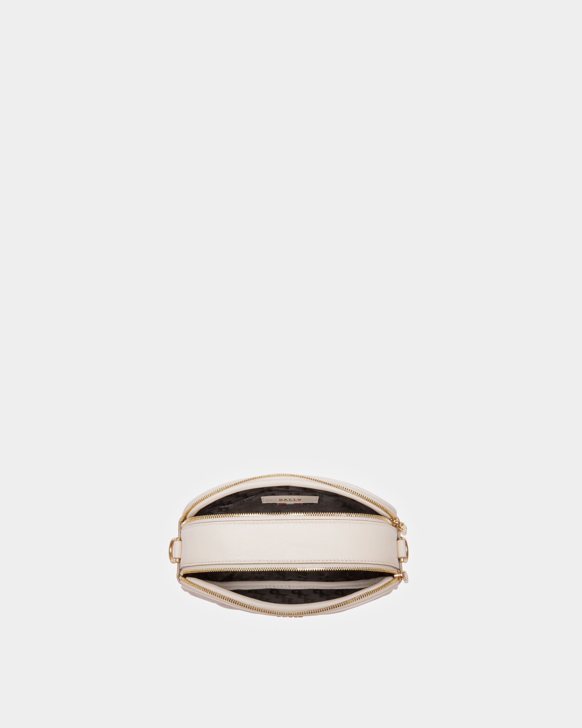 Denni Leather Minibag In Bone - Women's - Bally - 04