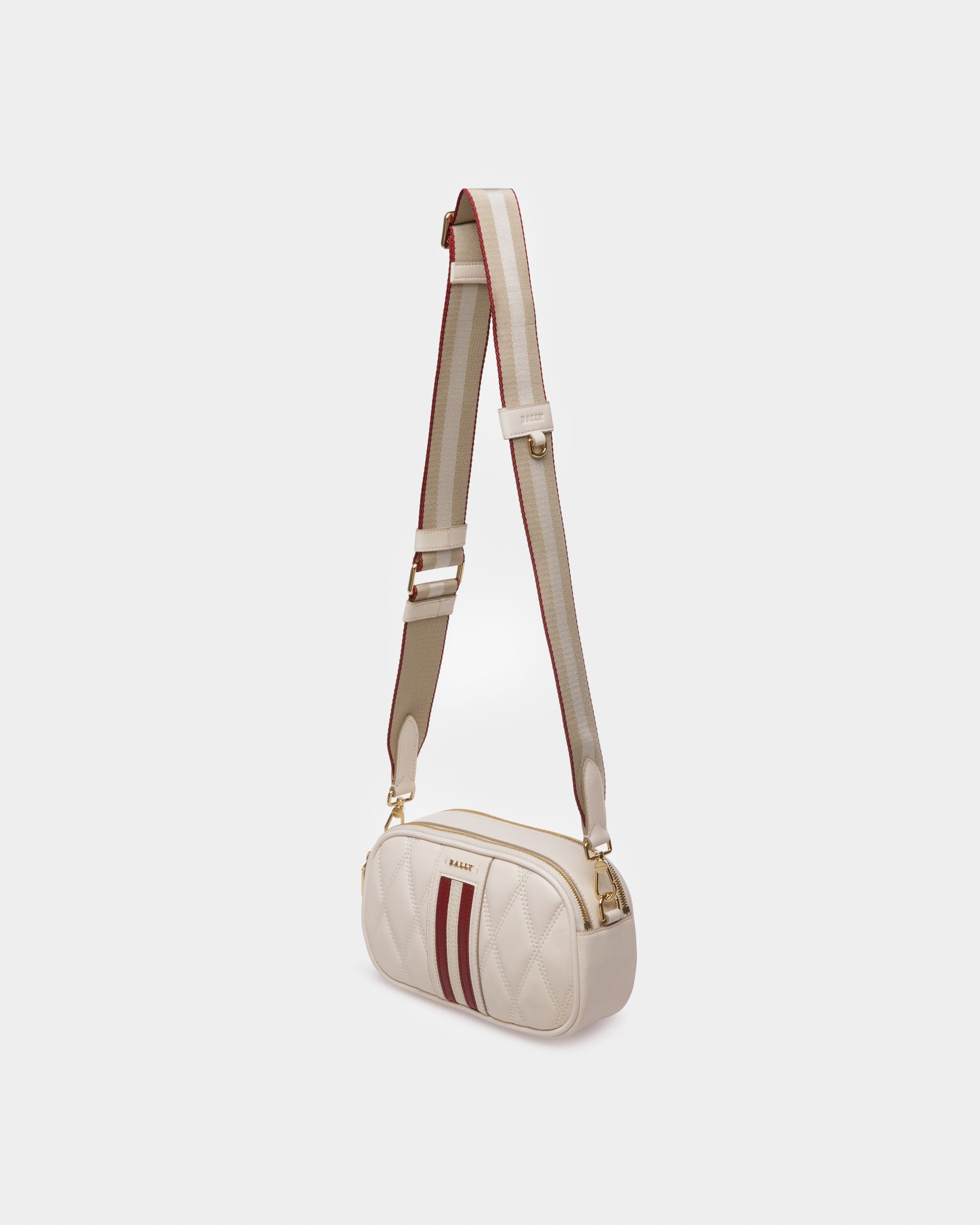 Denni Leather Minibag In Bone - Women's - Bally - 06