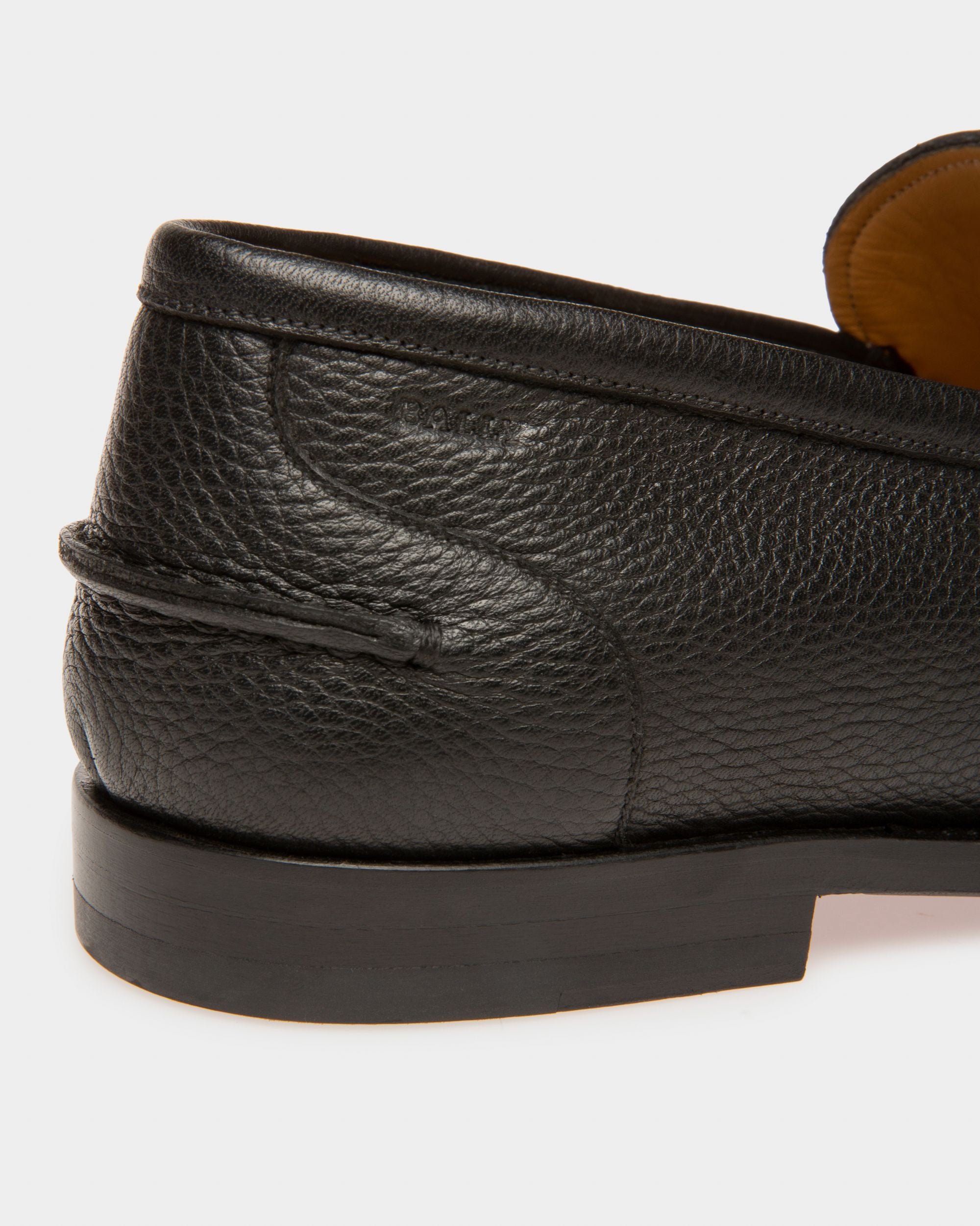 Kebler Leather Moccassins In Black - Men's - Bally - 05