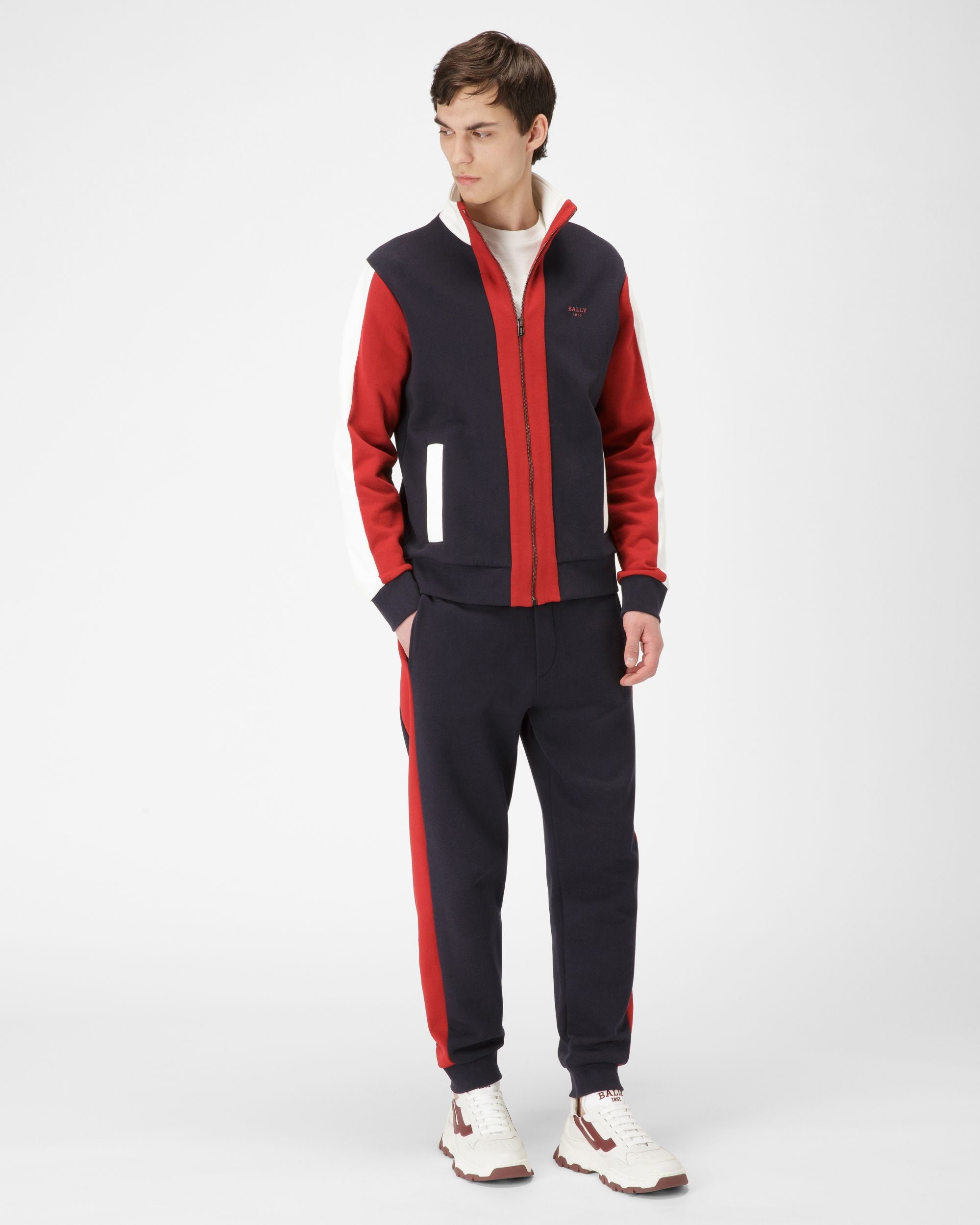 Tracksuit Sweatshirt - Men's - Bally - 05