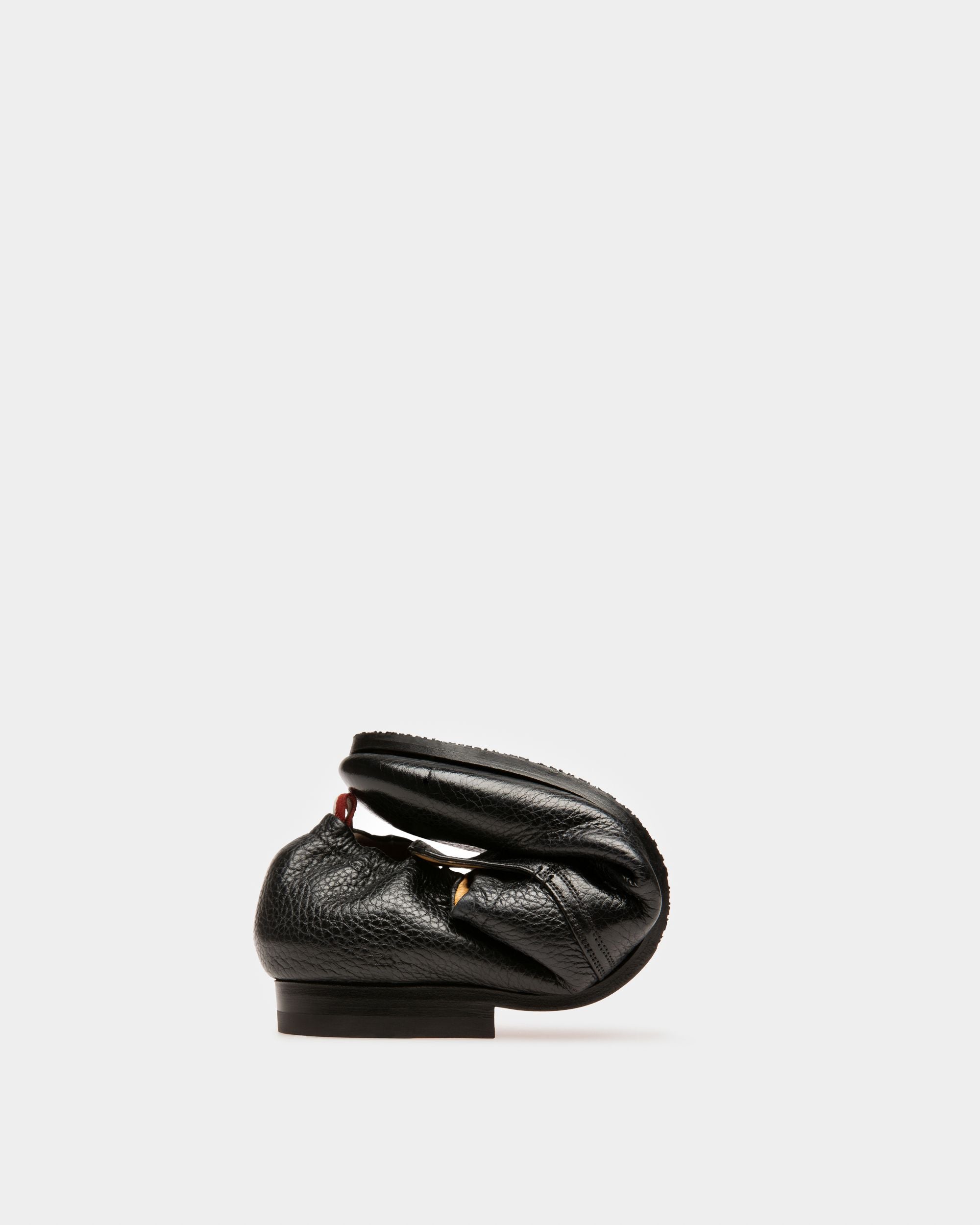 Planker Leather Loafers In Black - Men's - Bally - 06