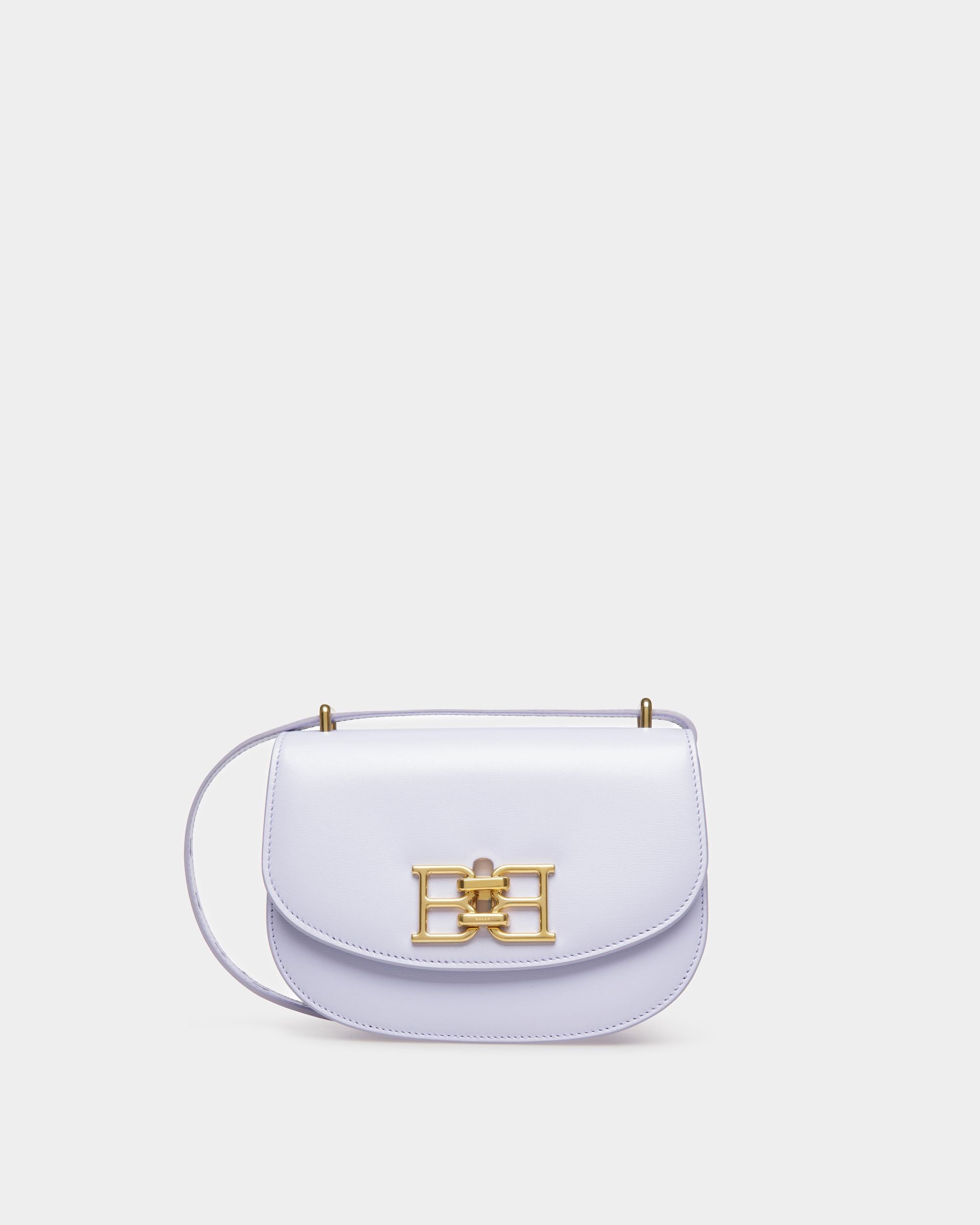 Baily Leather Minibag In Lilac - Women's - Bally - 01