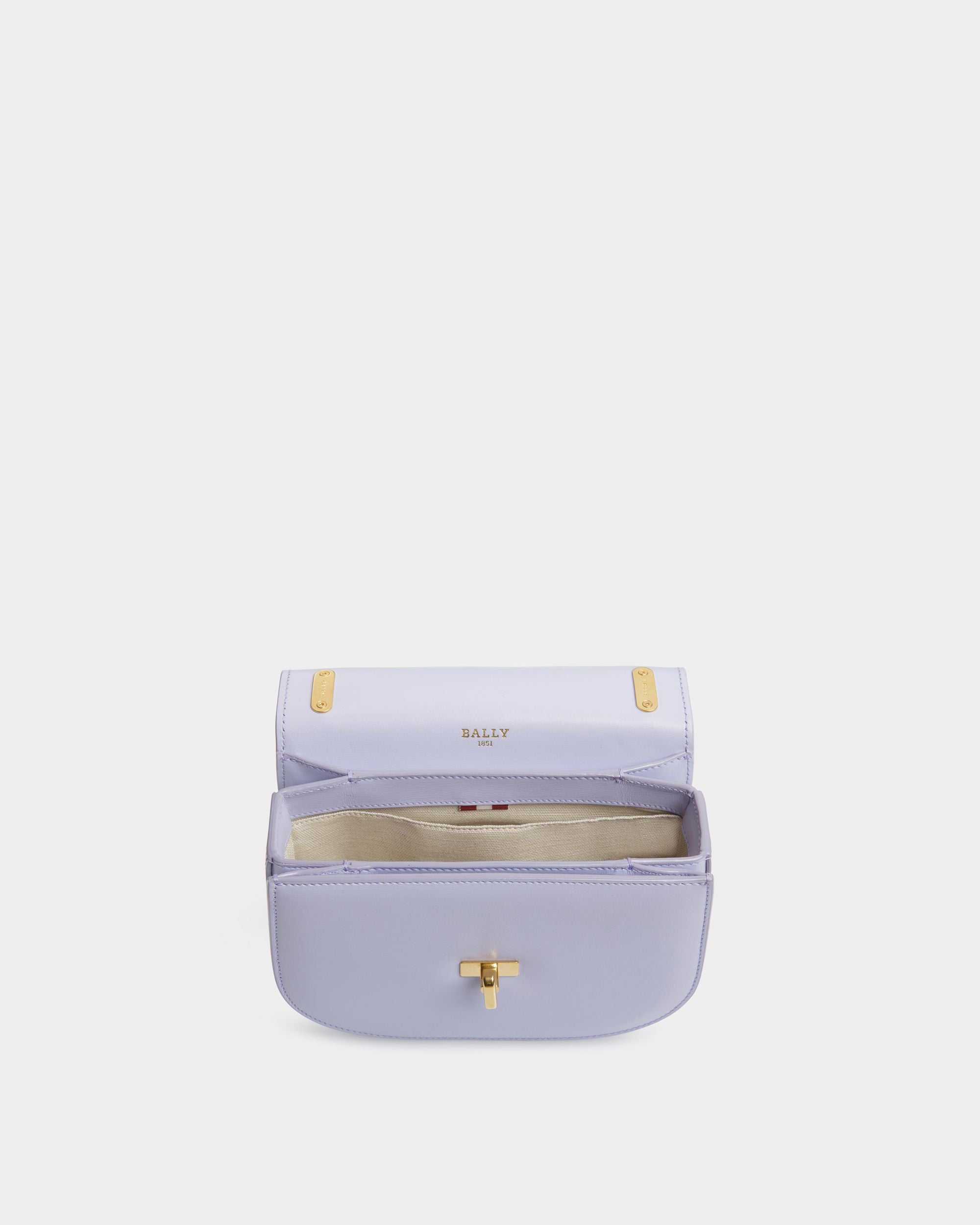 Baily Leather Minibag In Lilac - Women's - Bally - 03