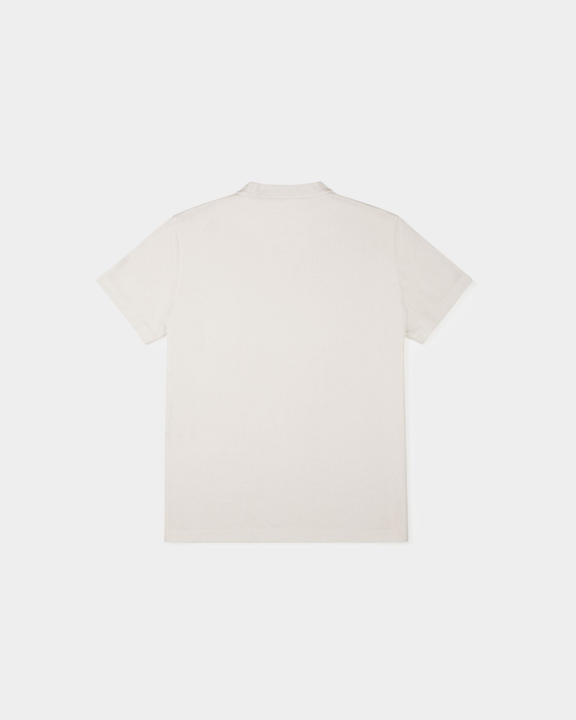 Cotton T-Shirt In White - Women's - Bally - 02