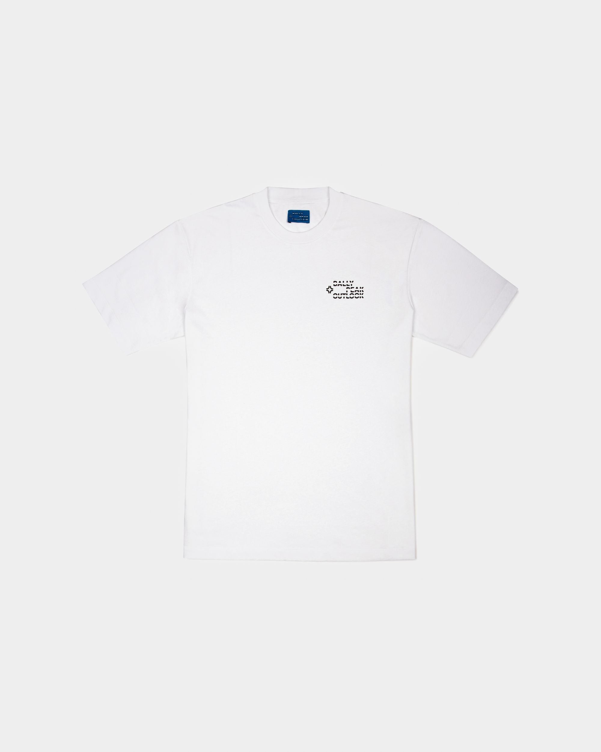 Organic Cotton Top In White - Men's - Bally - 01
