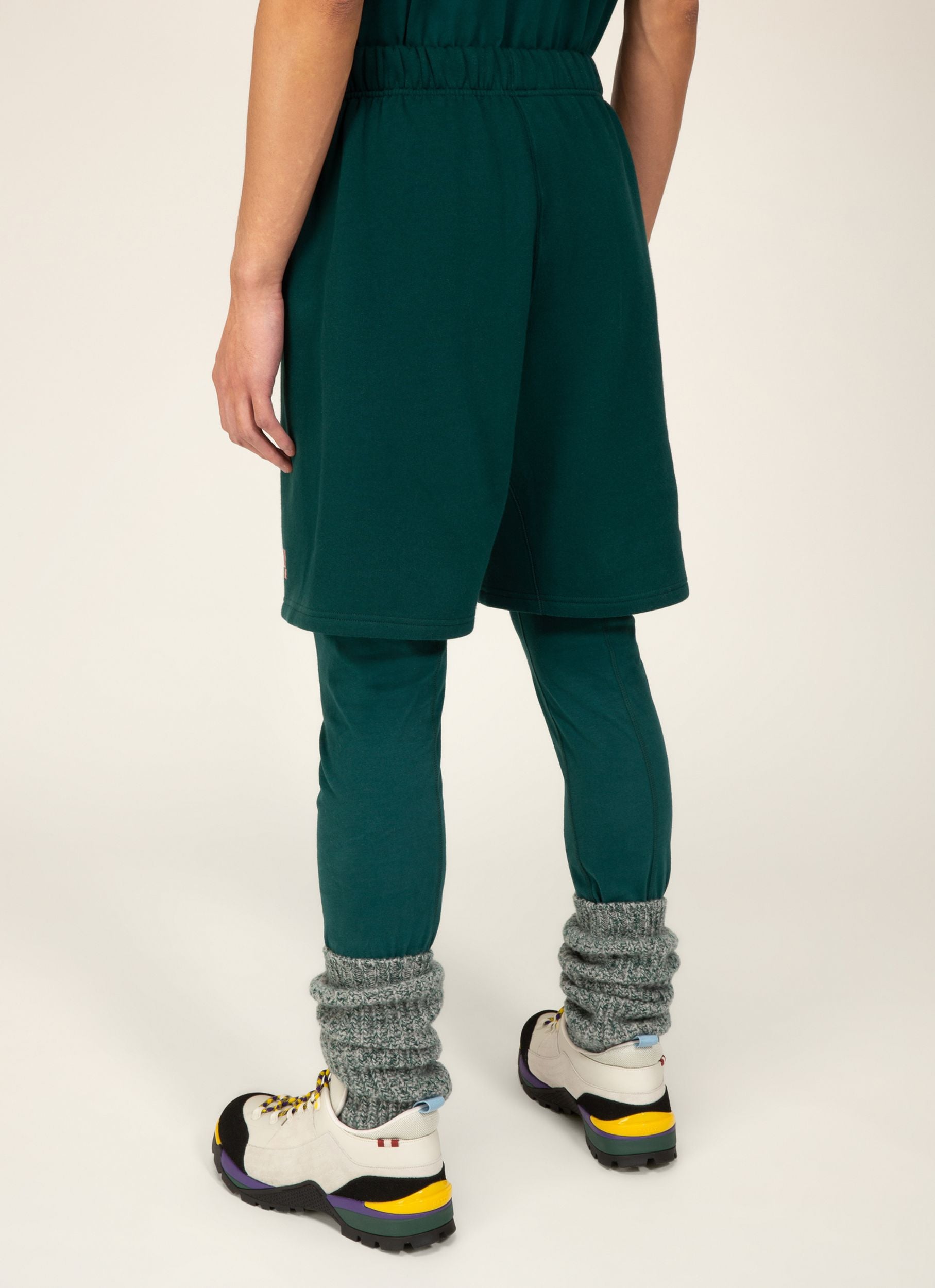 Organic Cotton Bottoms In Green - Men's - Bally - 04