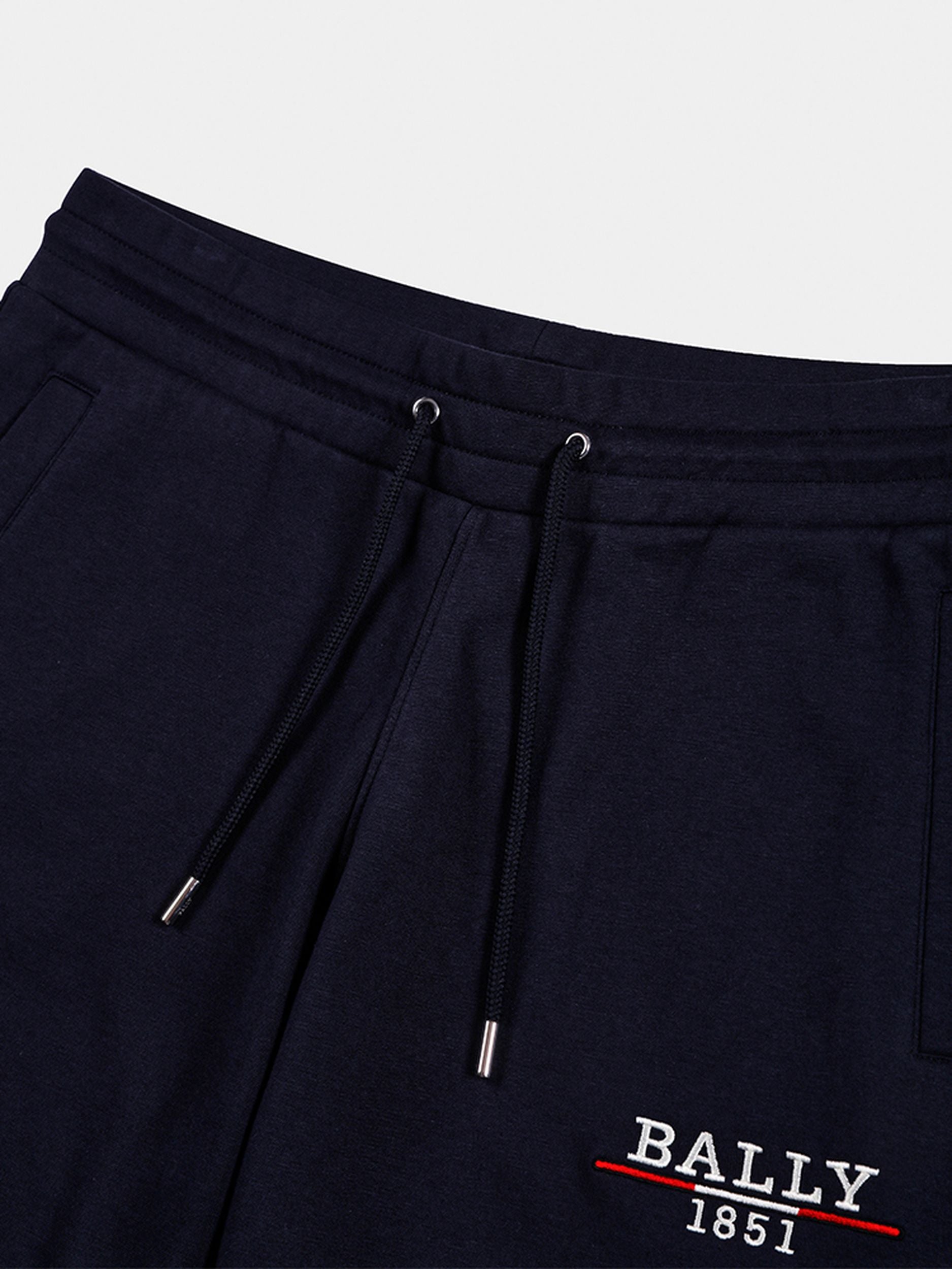 Sweatpants in Blue Knit Cotton - Men's - Bally - 04