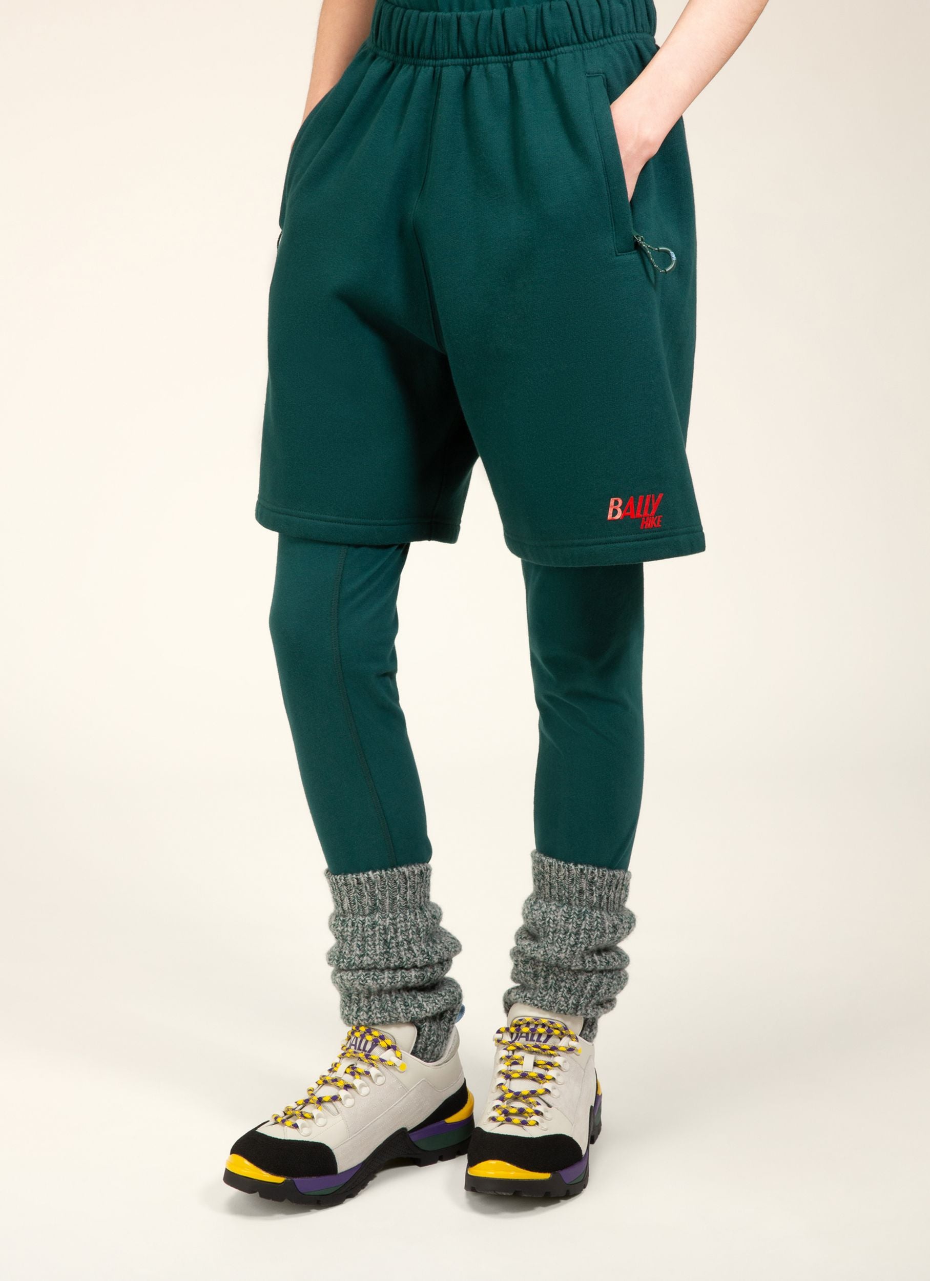 Organic Cotton Bottoms In Green - Women's - Bally - 03
