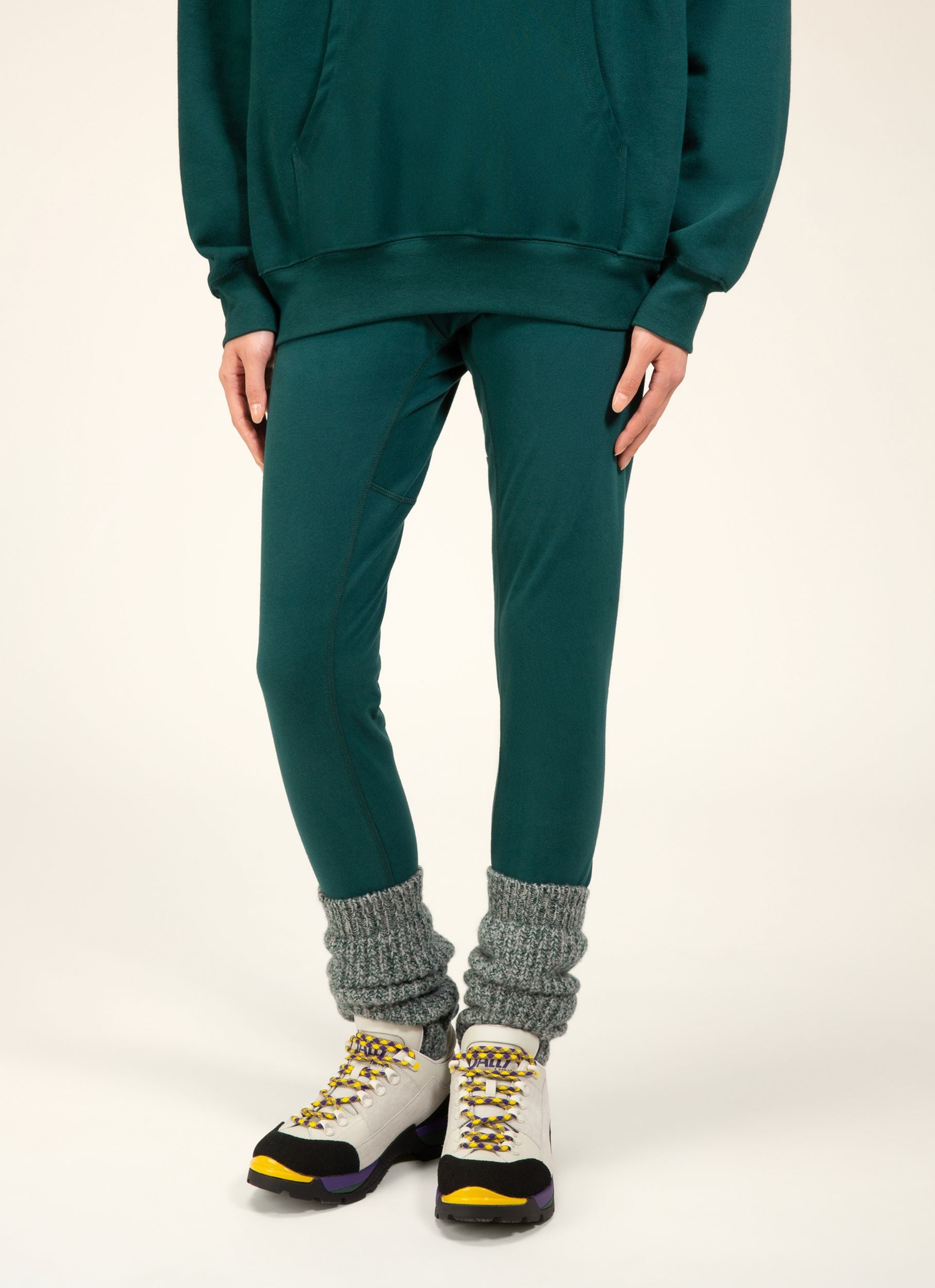 Organic Cotton Bottoms In Green - Women's - Bally - 02