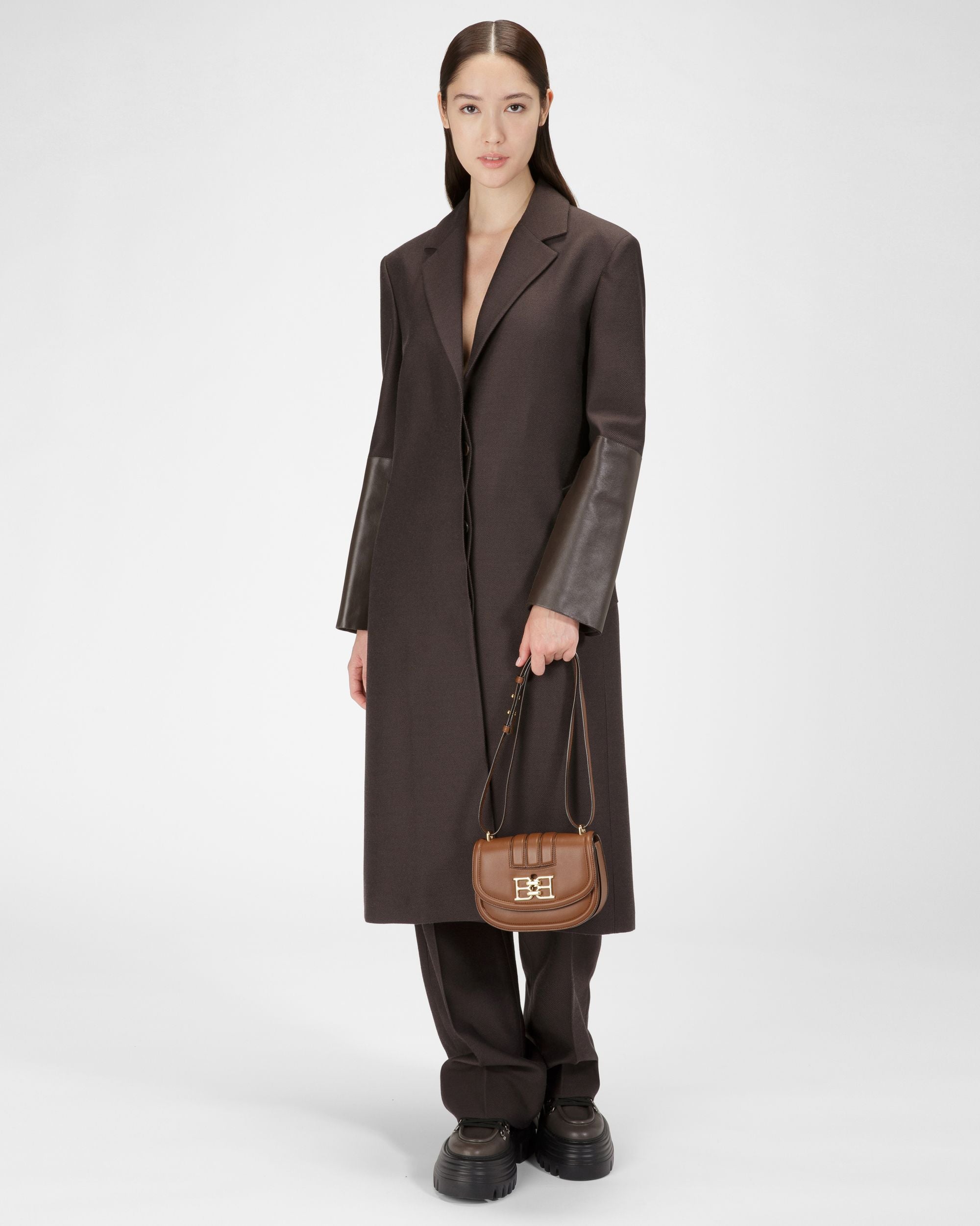 Baily Leather Minibag In Tan - Women's - Bally - 02