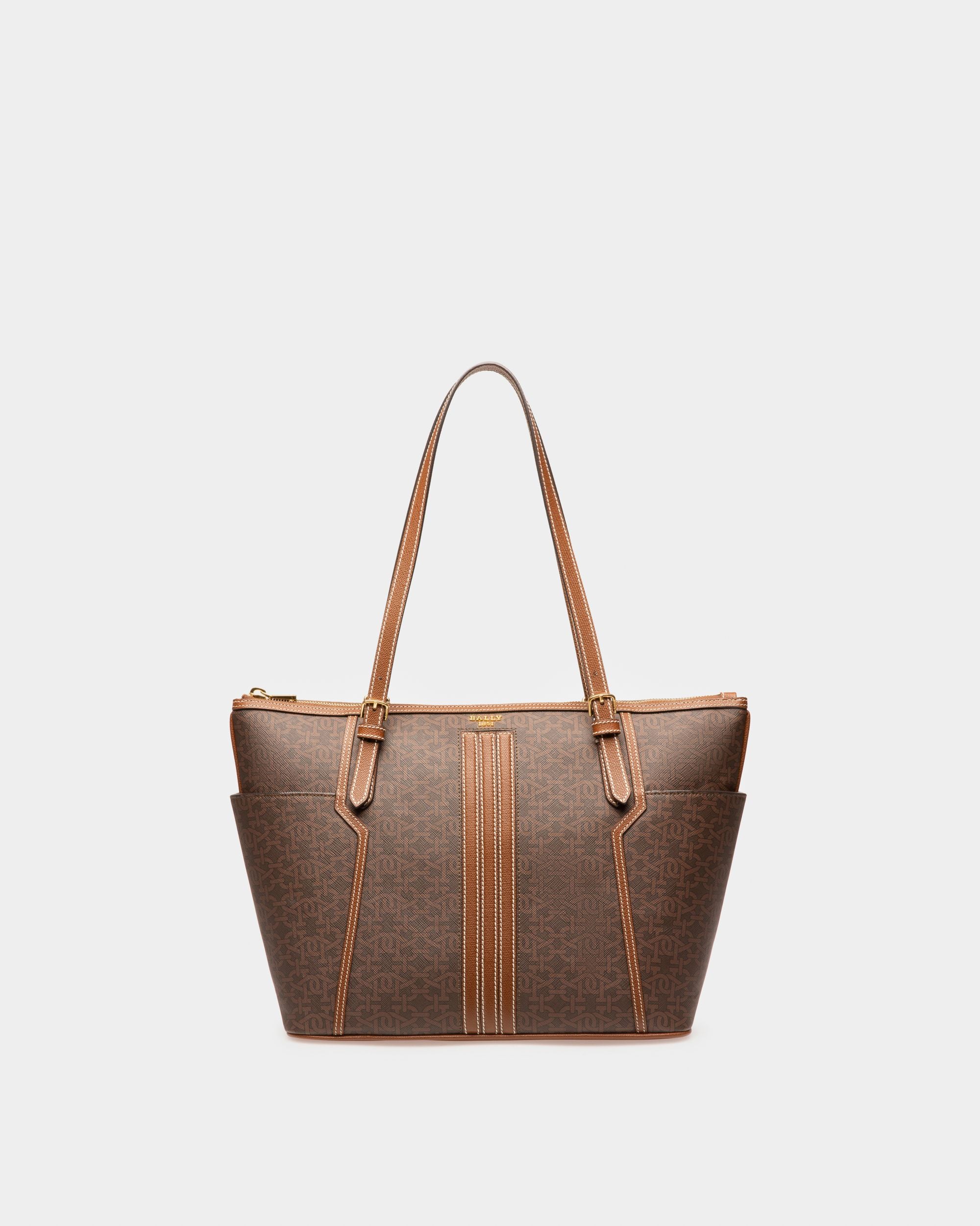 Damirah Tpu Tote Bag In Brown