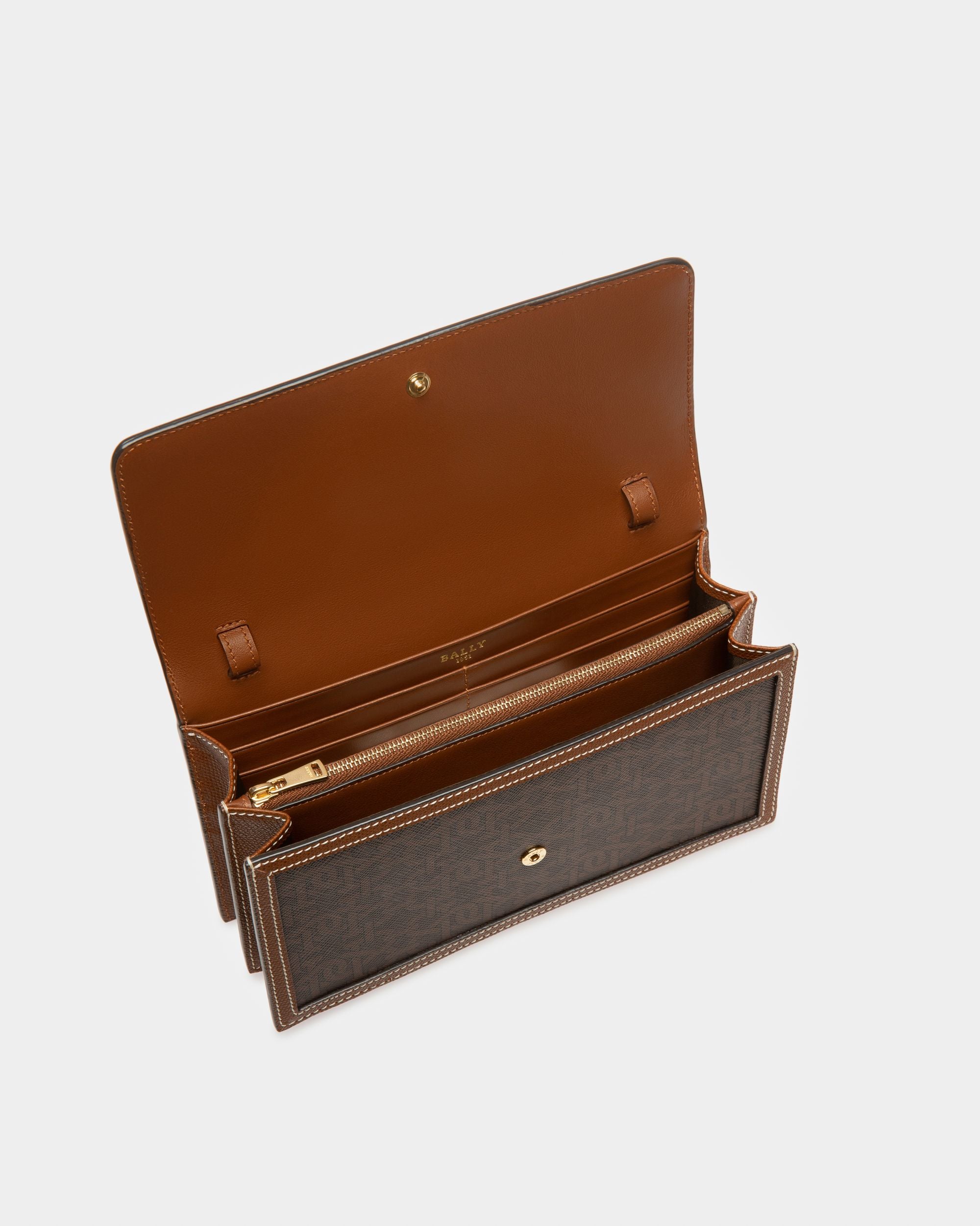 Dafford Tpu Wallet In Brown - Women's - Bally - 03