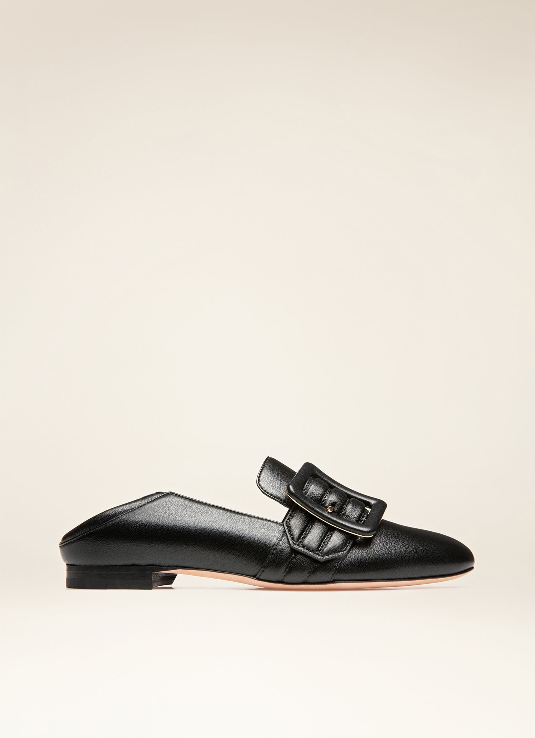Janelle Leather Loafers In Black - Women's - Bally - 07