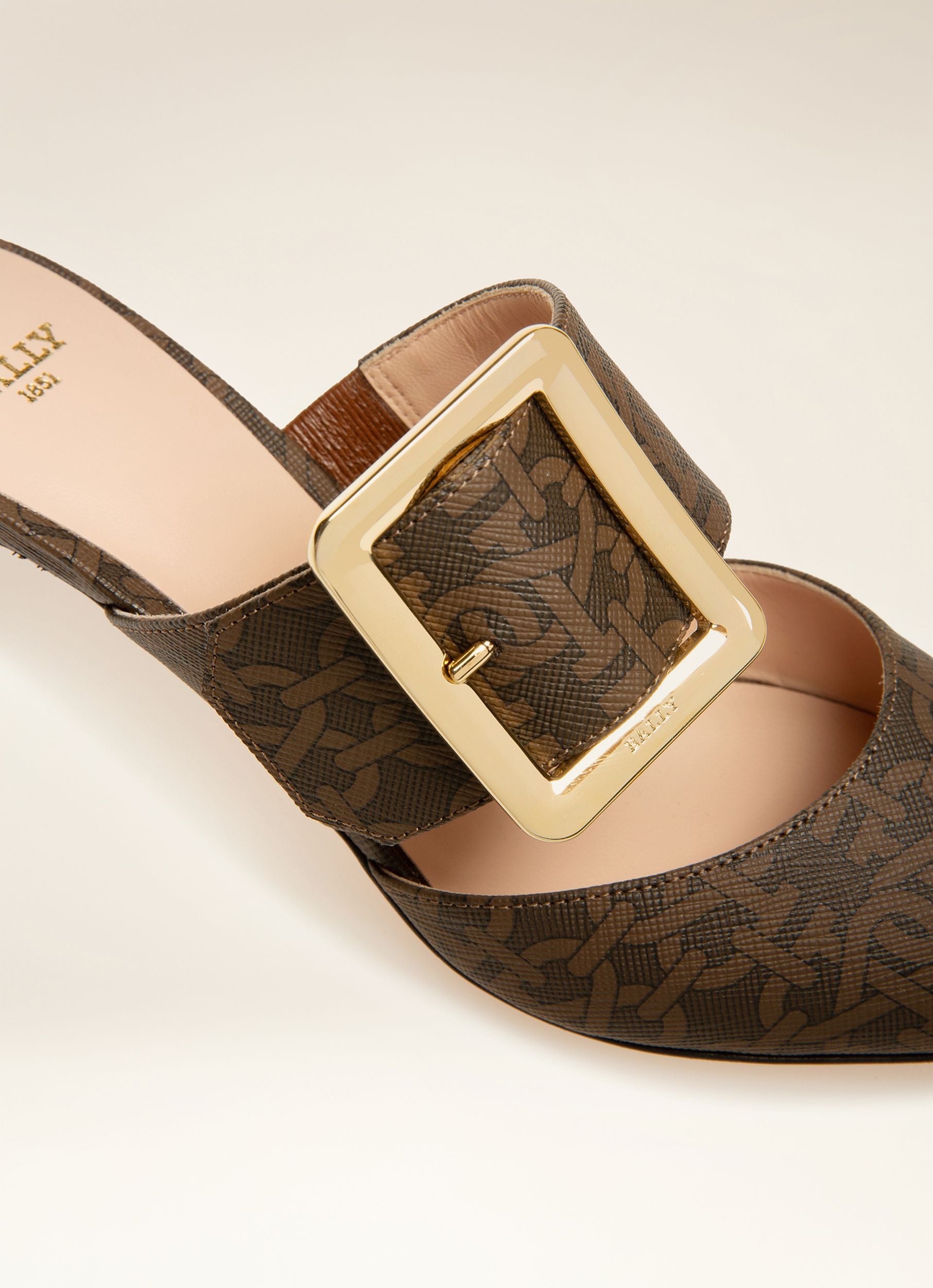Jemina TPU Pumps In Brown - Women's - Bally - 02