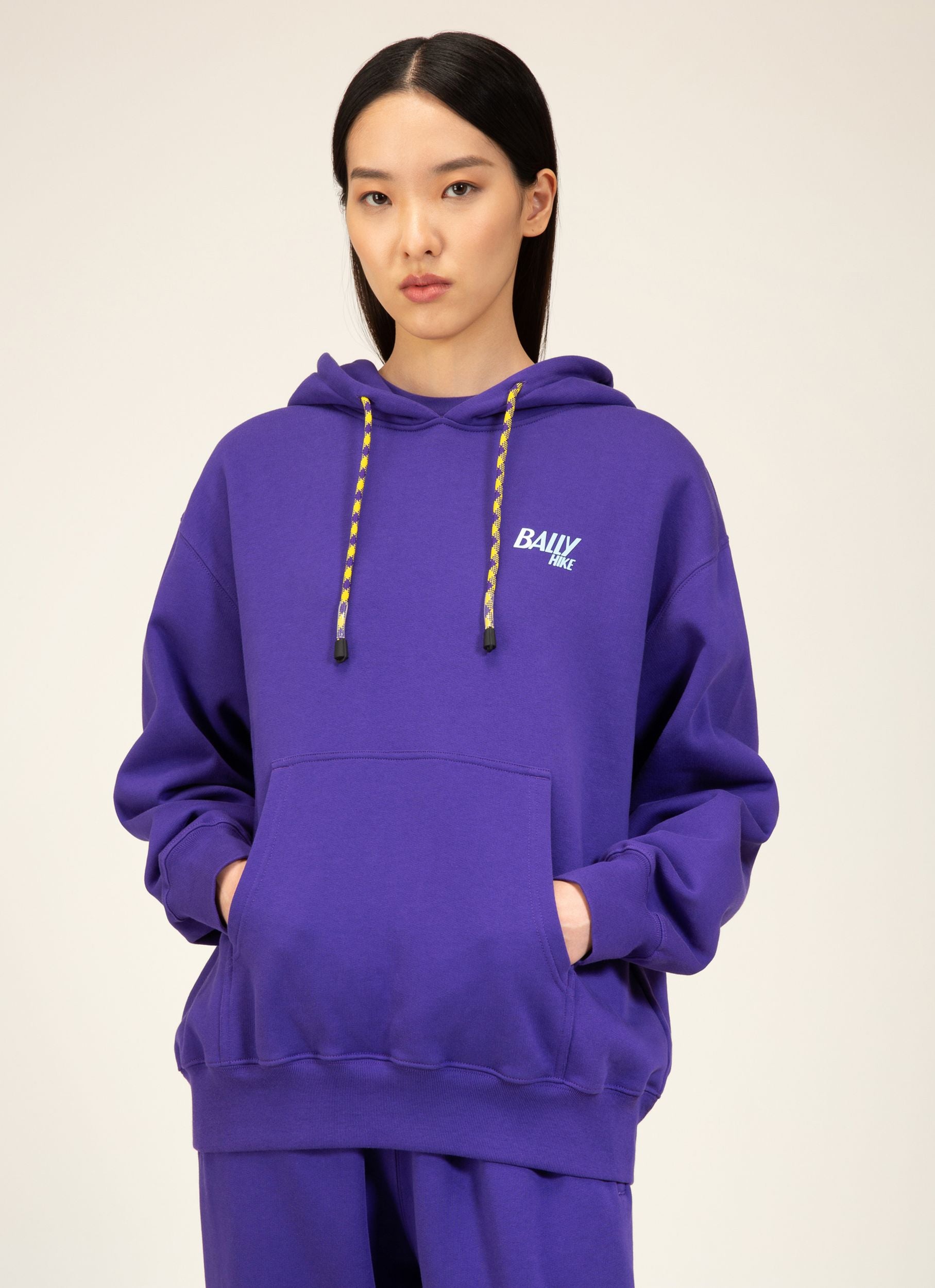 Organic Cotton Top In Purple - Women's - Bally - 03