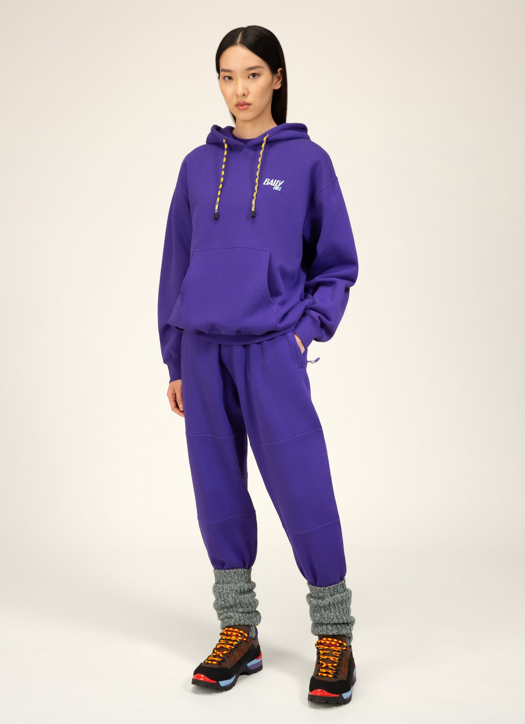 Organic Cotton Top In Purple - Women's - Bally - 05