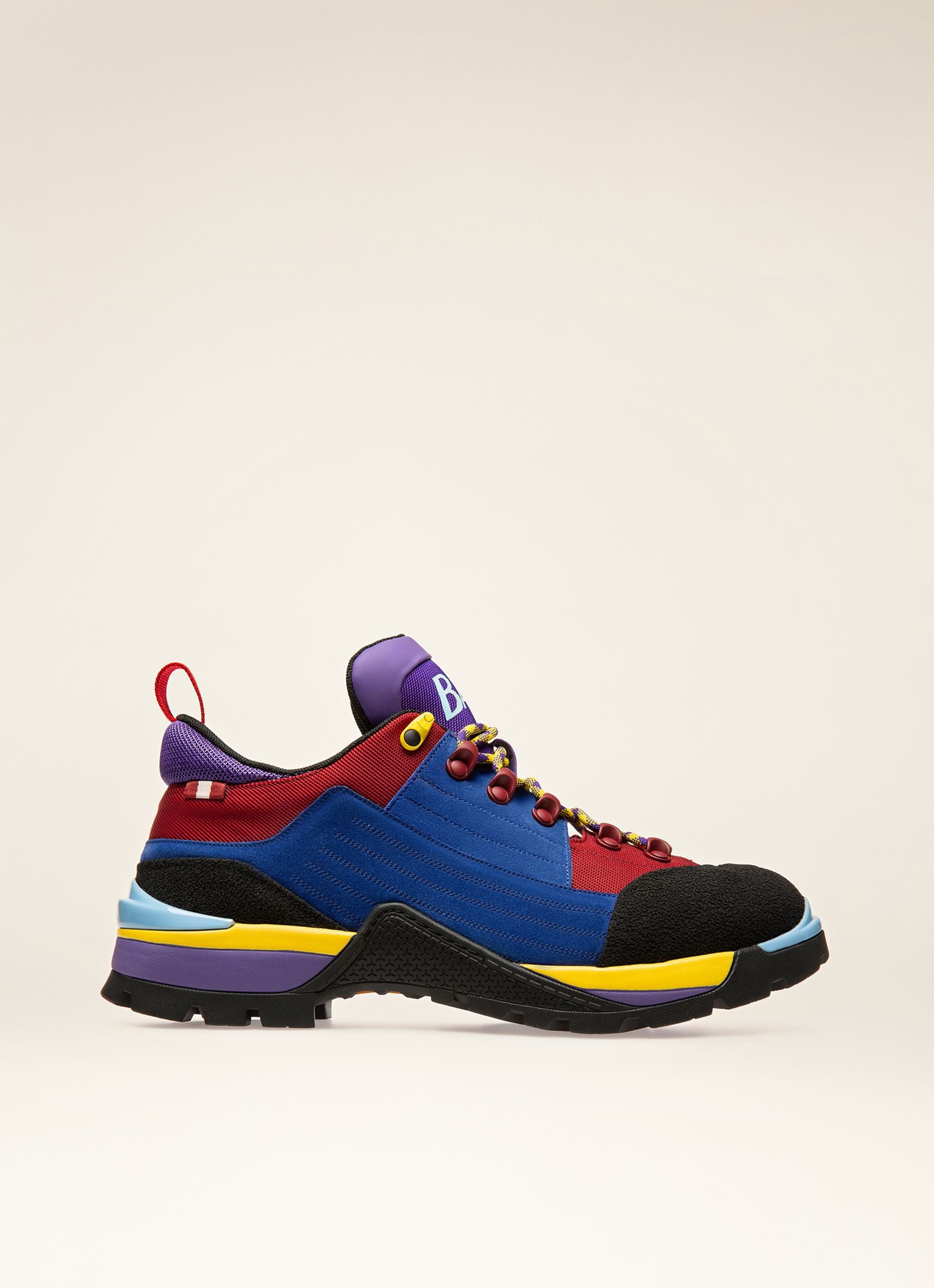 Bally Hike 2 Fabric Hiking Shoes In Red - Men's - Bally - 01