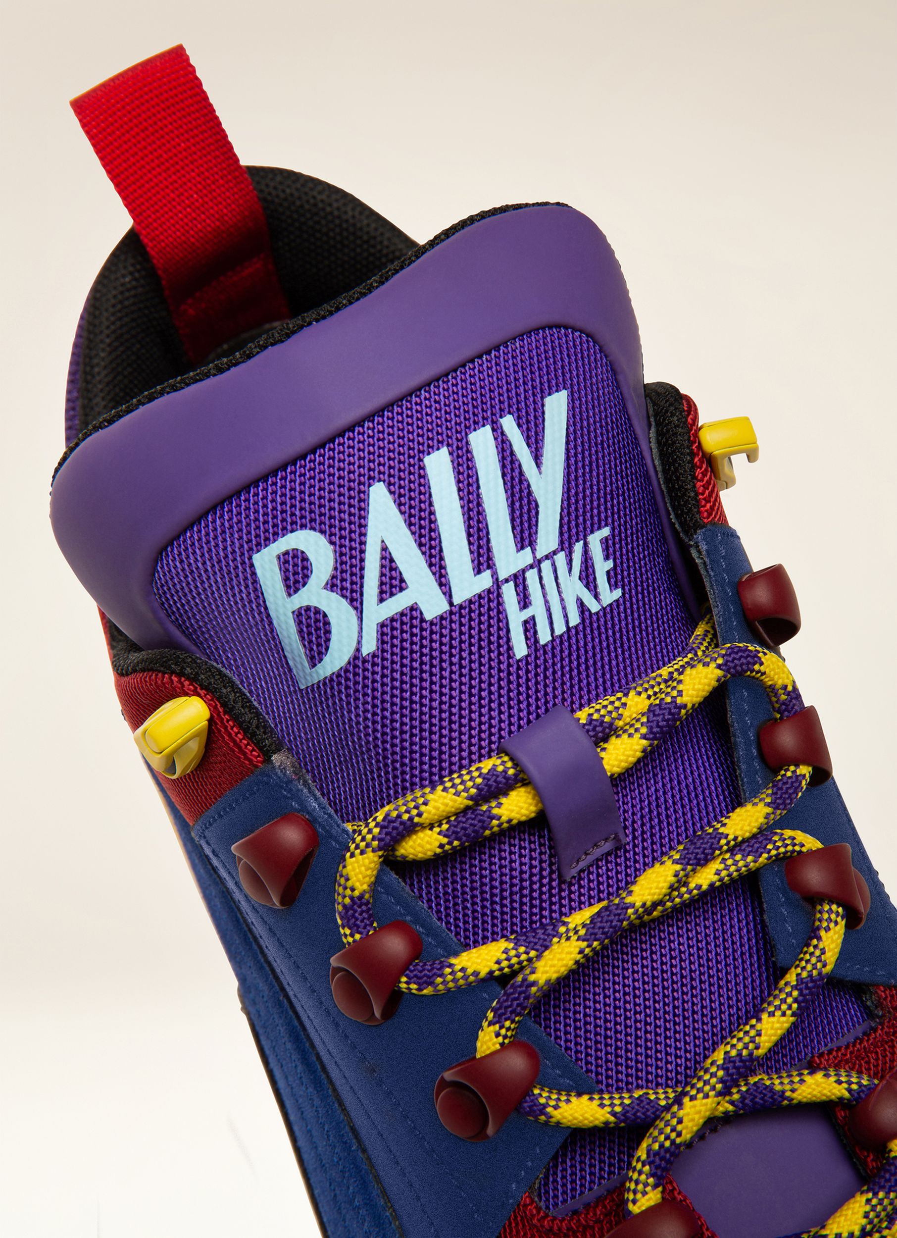 Bally Hike 2 Fabric Hiking Shoes In Red - Men's - Bally - 02
