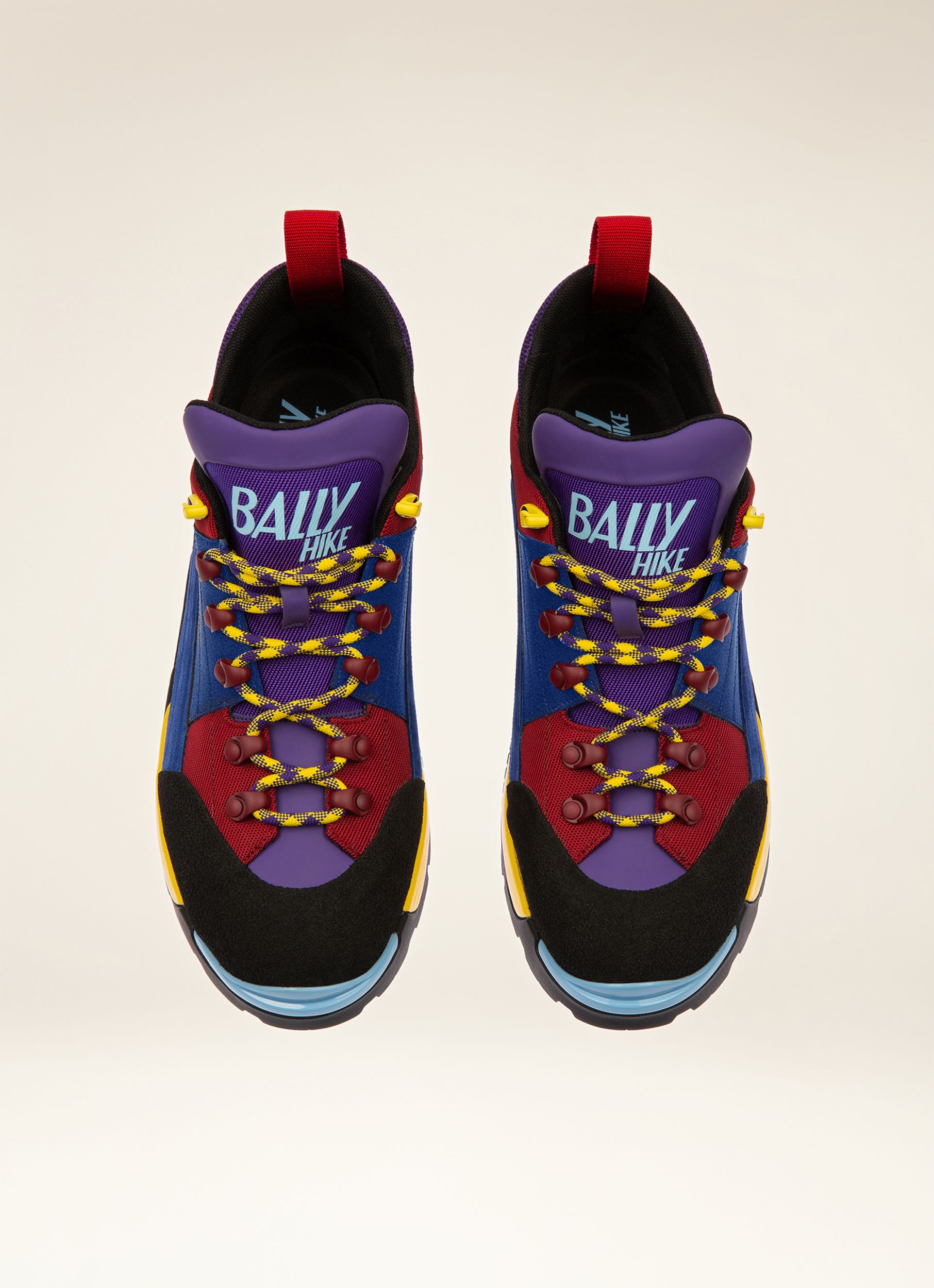 Bally Hike 2 Fabric Hiking Shoes In Red - Men's - Bally - 04