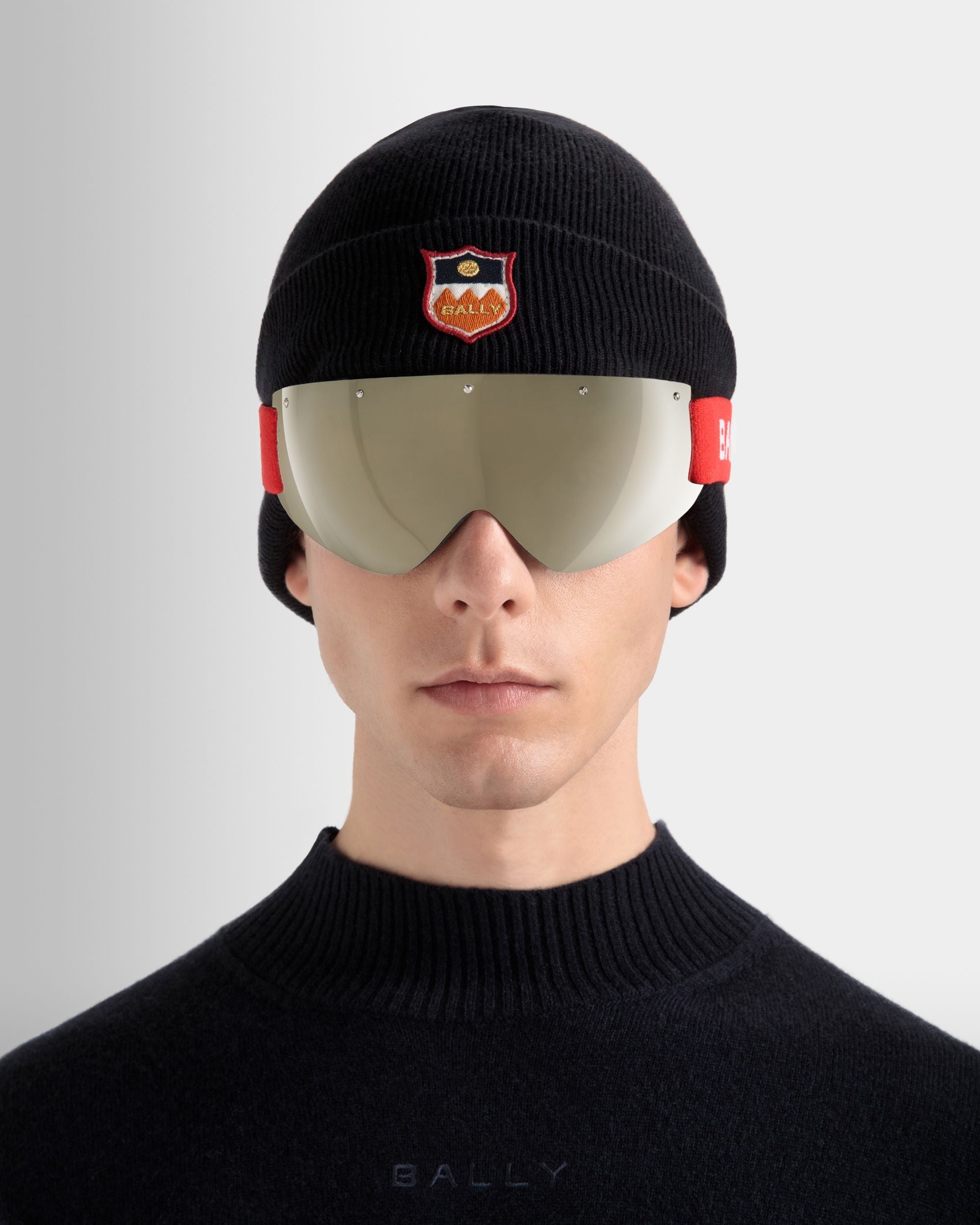 Mountain Snow Goggles In Mirrored Yellow - Other - Bally - 02
