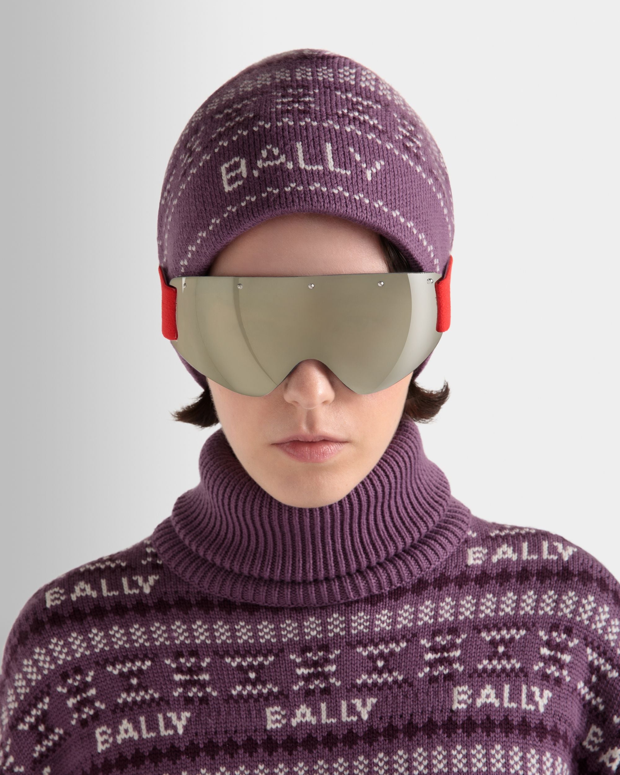 Mountain Snow Goggles In Mirrored Yellow - Other - Bally - 03