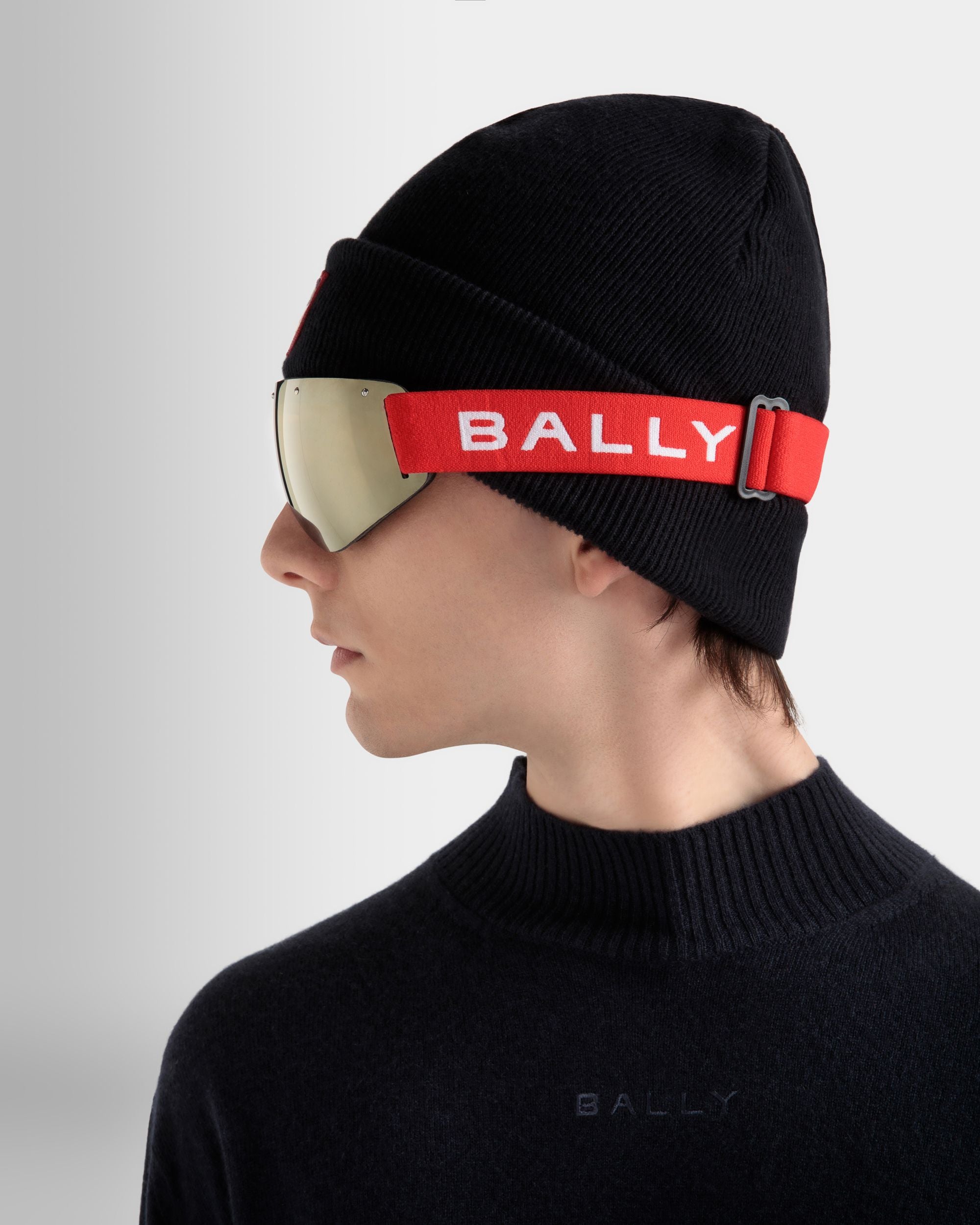 Mountain Snow Goggles In Mirrored Yellow - Other - Bally - 04