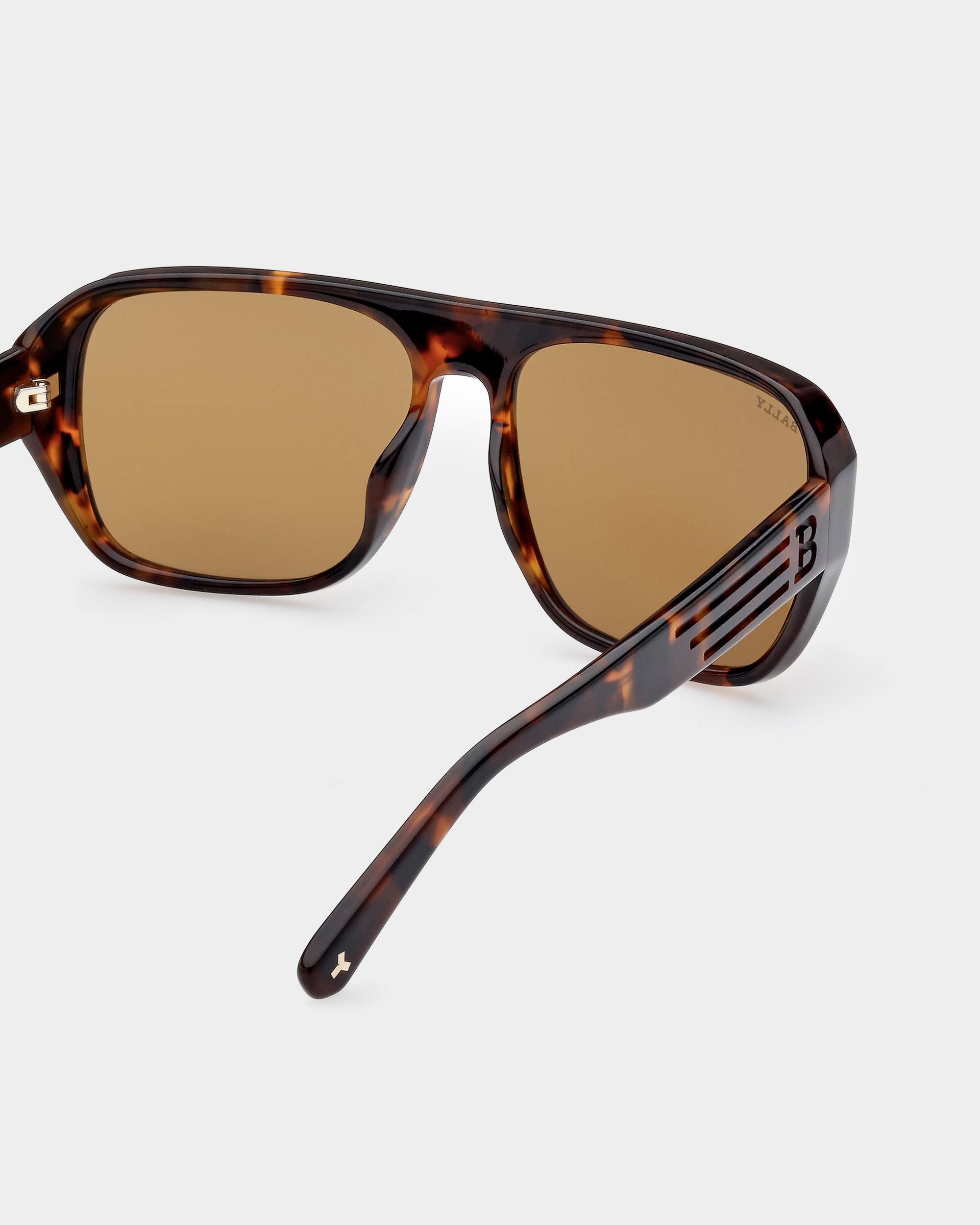 Vadret Acetate Sunglasses In Havana Brown Acetate Sunglasses In Havana Brown - Men's - Bally - 02