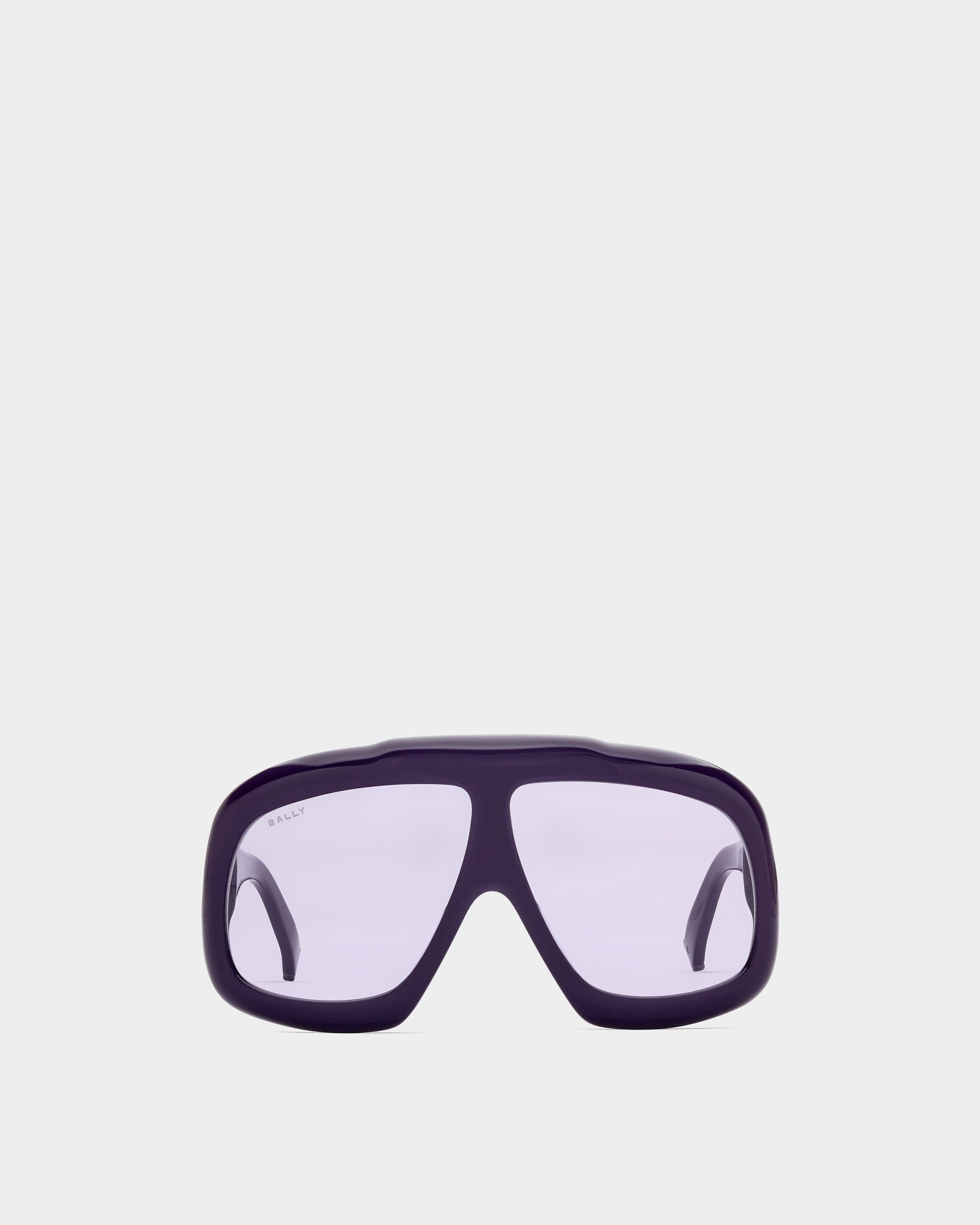 Eyger Acetate Sunglasses in Purple and Lilac - Other - Bally - 01