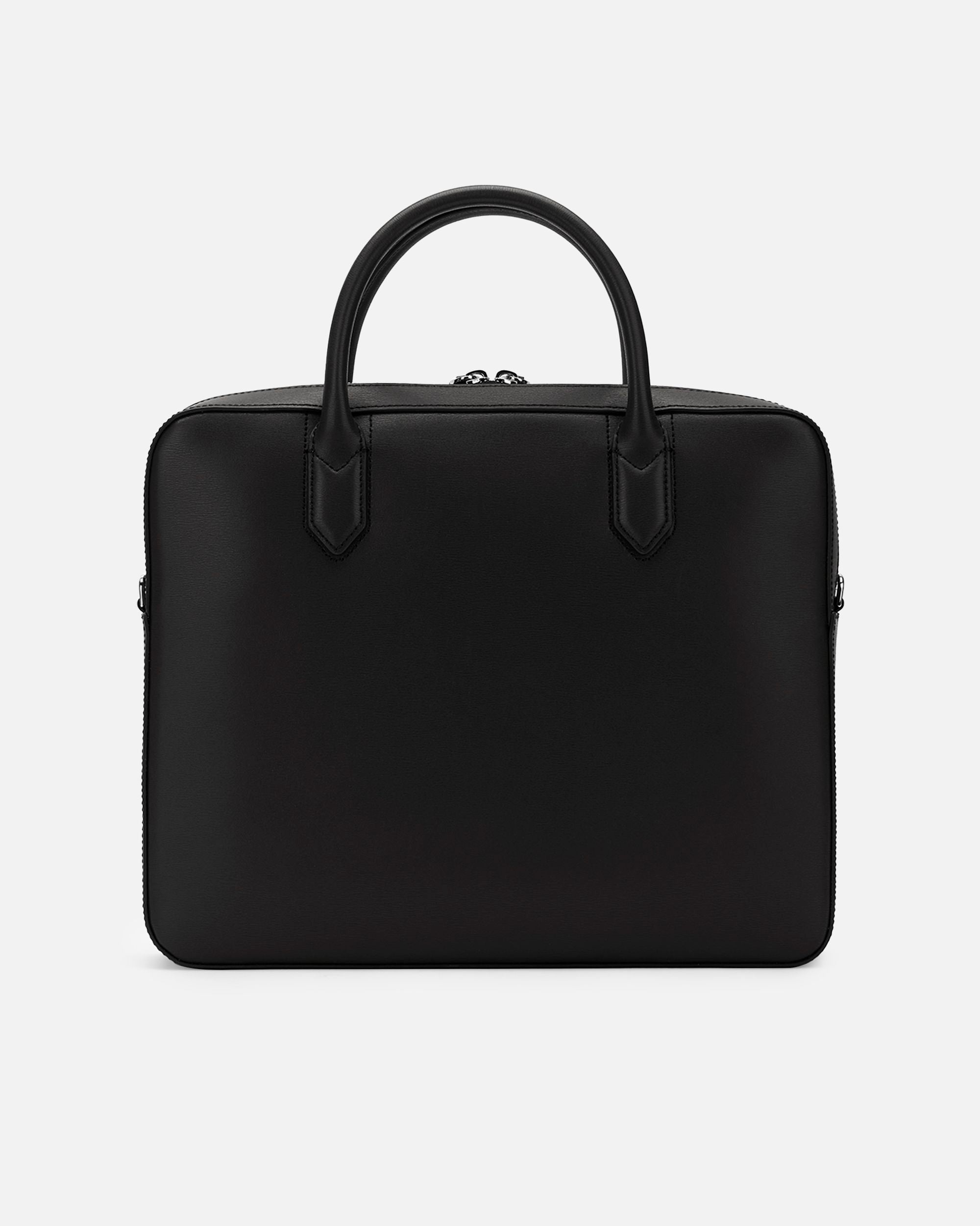 Men's Black Leather Briefcase - Men's - Bally - 02