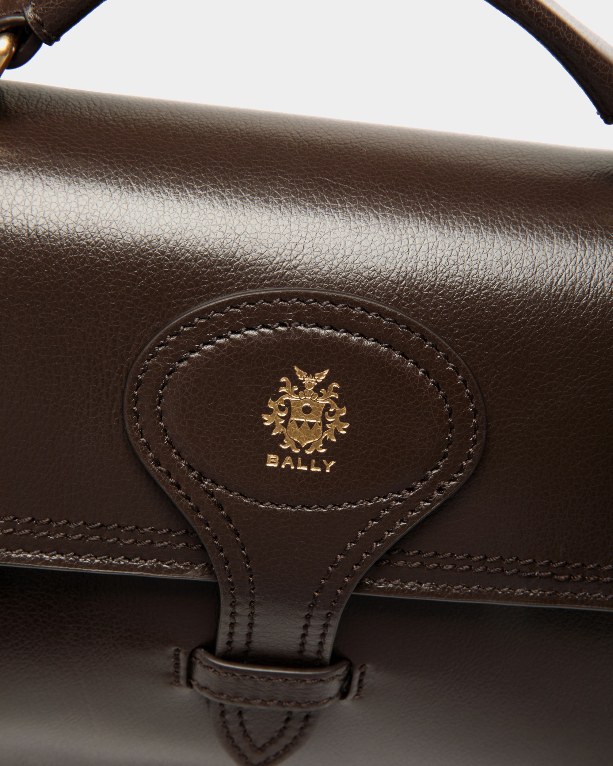 Beckett Crossbody Bag in Ebano Leather - Men's - Bally - 05