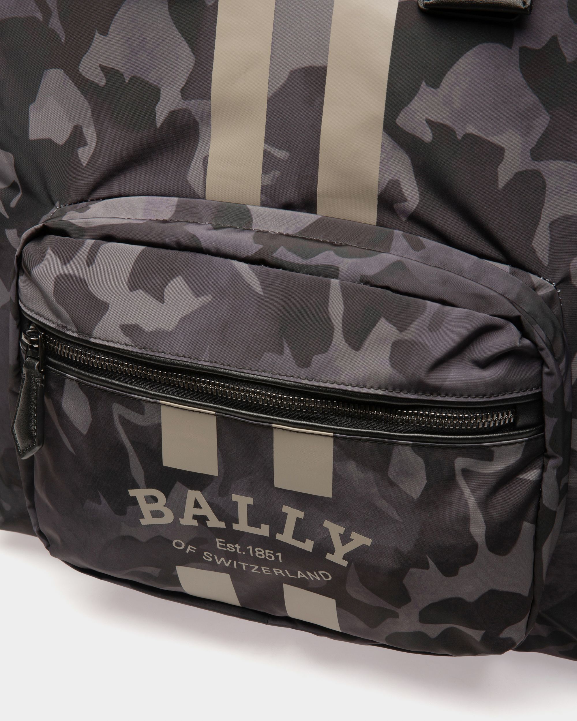 Fallie Nylon Tote In Black - Men's - Bally - 05