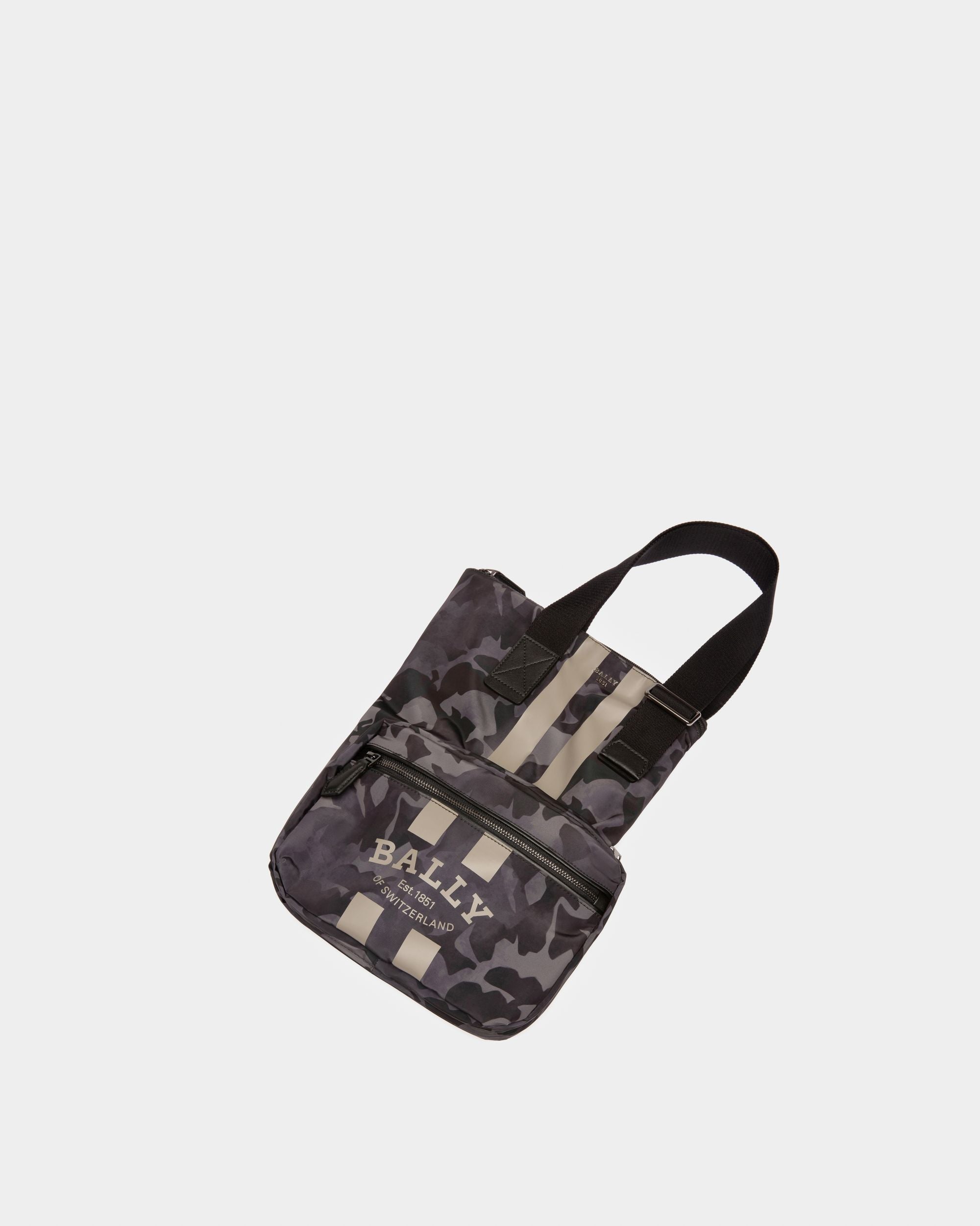 Fallie Nylon Tote In Black - Men's - Bally - 06