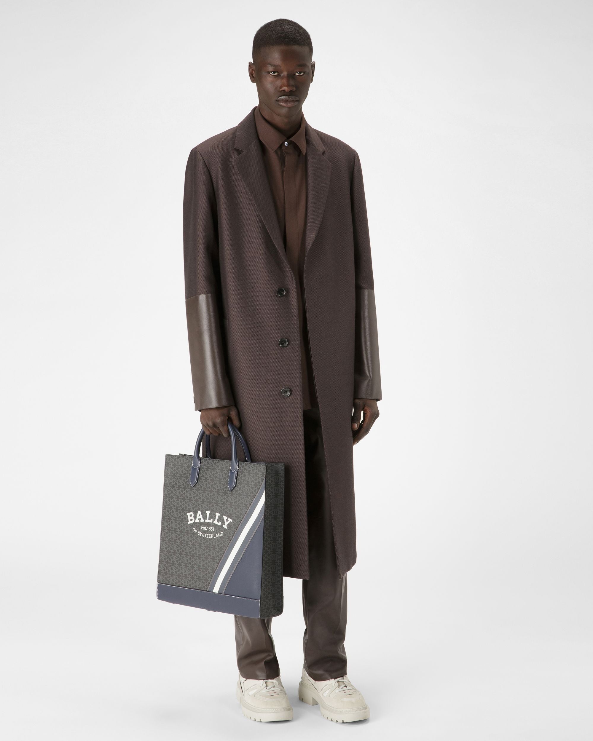 Celmas Tpu Tote In Grey - Men's - Bally - 06