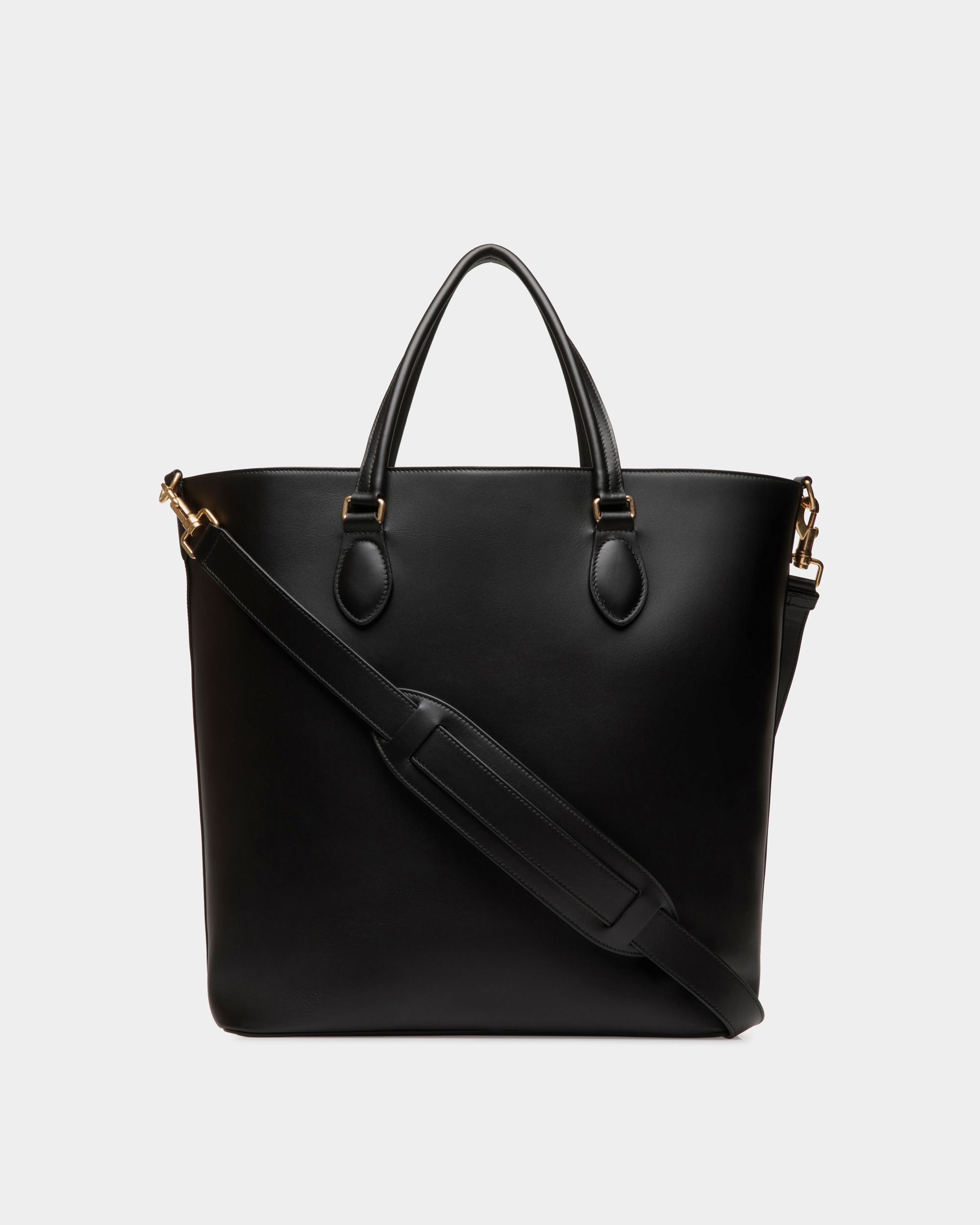 Beckett Tote In Black Leather - Men's - Bally - 02
