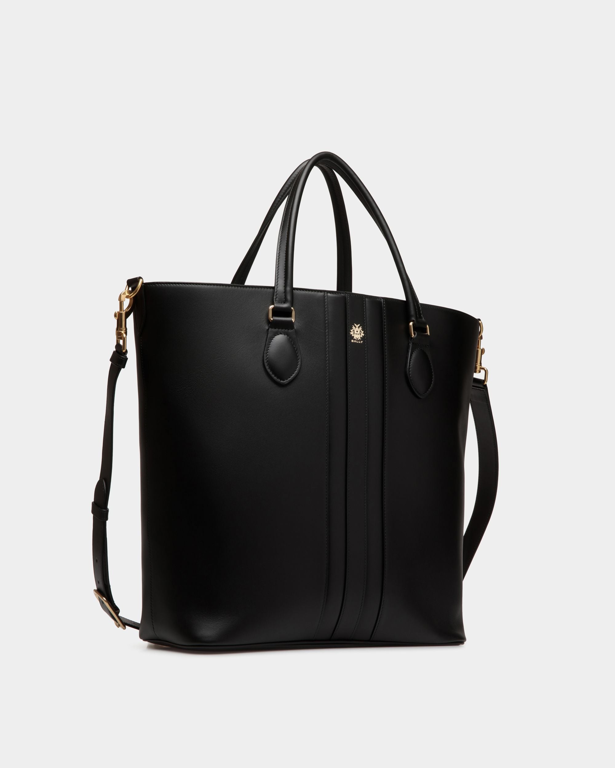 Beckett Tote In Black Leather - Men's - Bally - 03