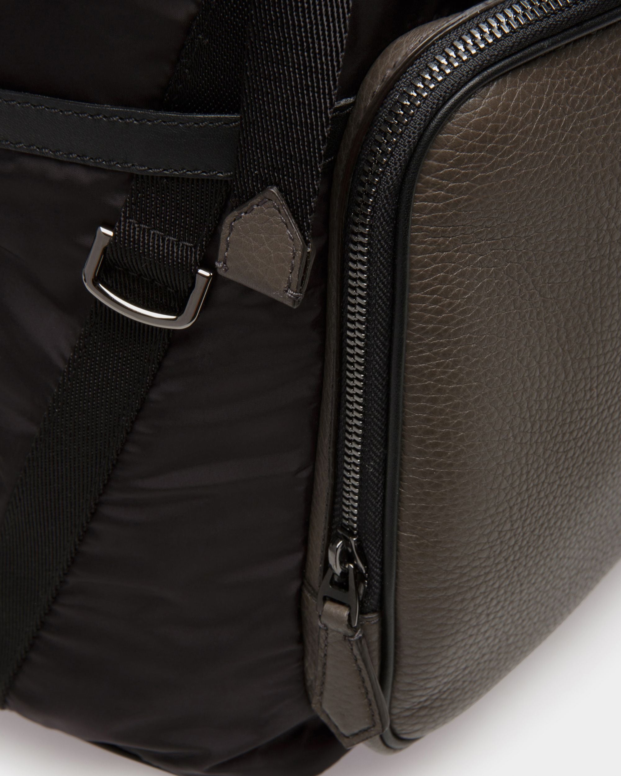 Bergmann Recycled Nylon Backpack In Black - Men's - Bally - 05