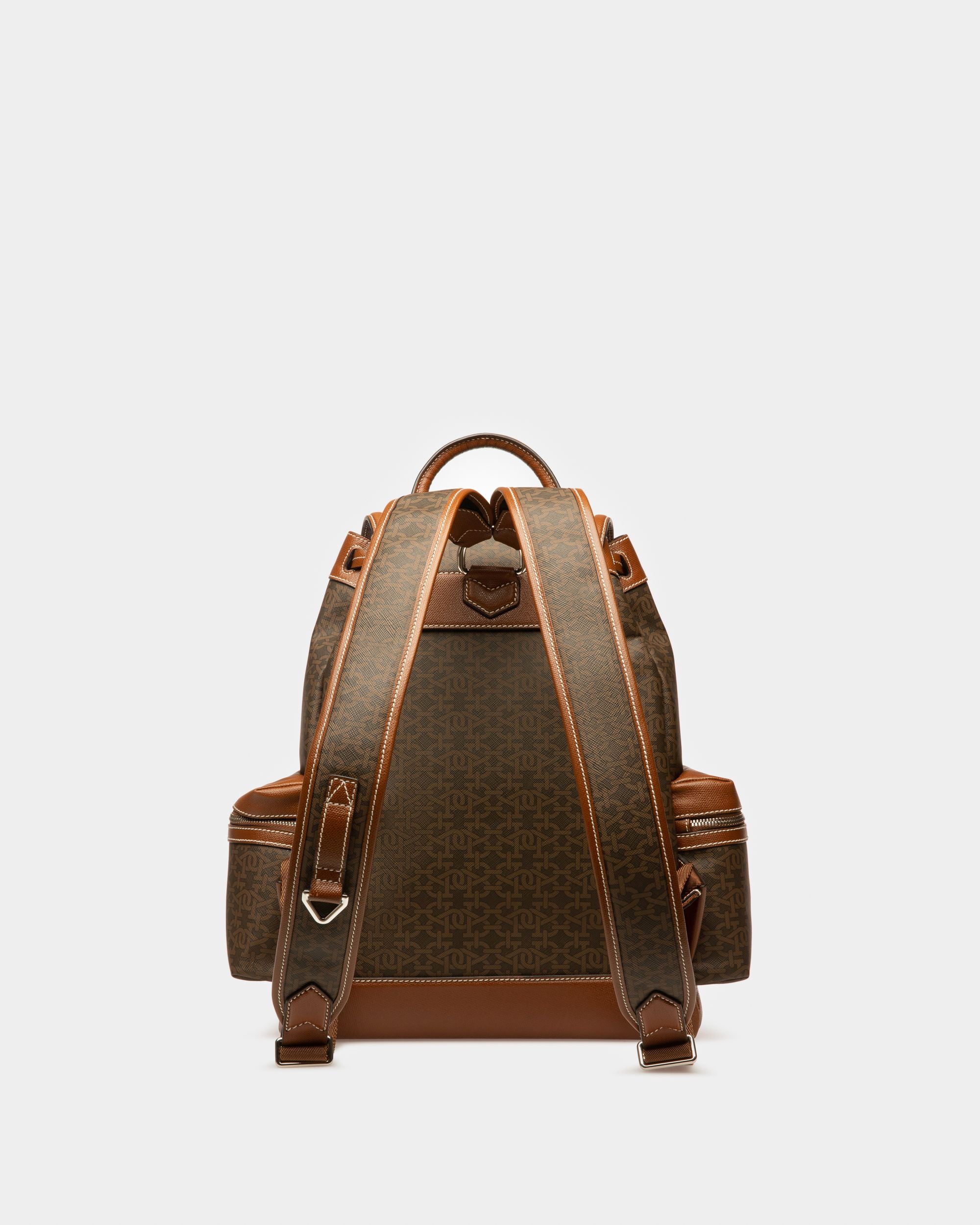 Cliford Small Tpu Backpack In Brown - Men's - Bally - 02