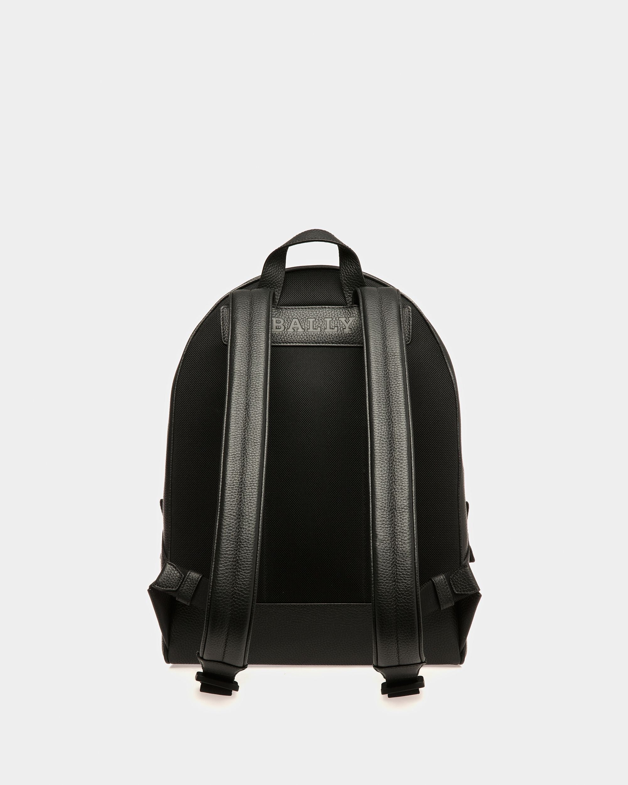 Harper Leather Backpack In Black - Men's - Bally - 03