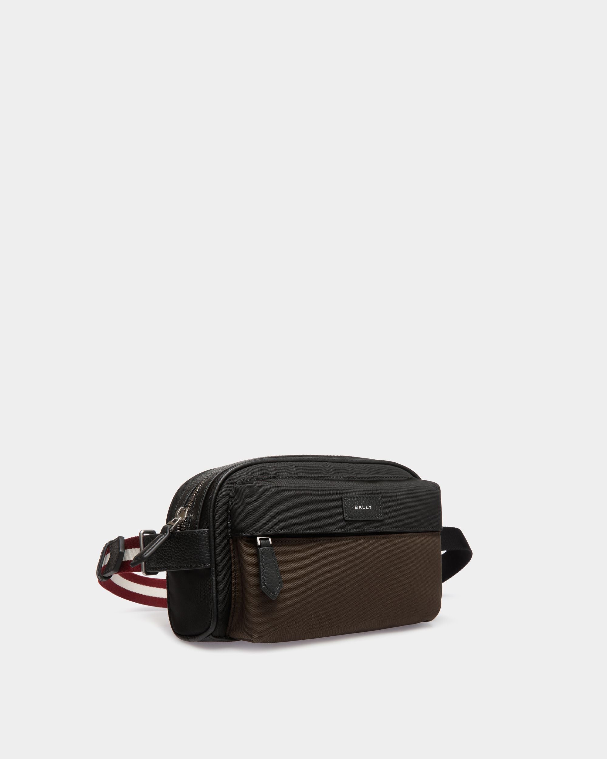 Code Bum Bag In Multicolor Nylon - Men's - Bally - 03