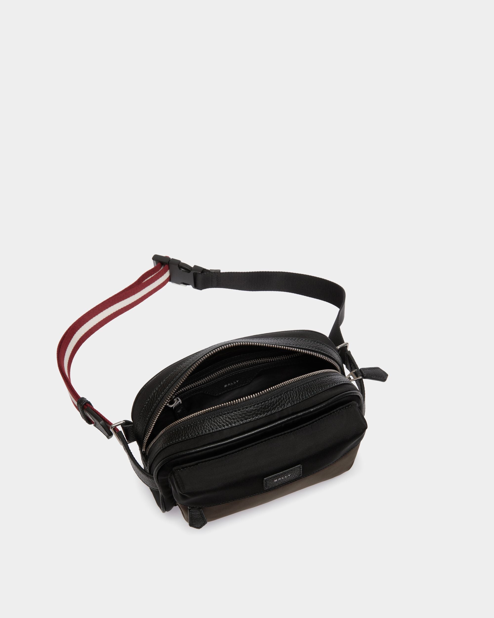 Code Bum Bag In Multicolor Nylon - Men's - Bally - 04