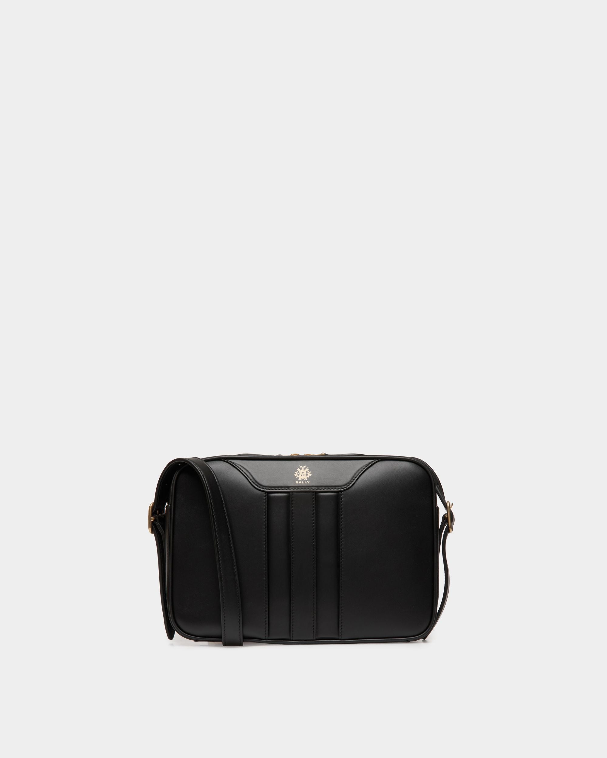 Beckett Crossbody Bag In Black Leather - Men's - Bally - 01