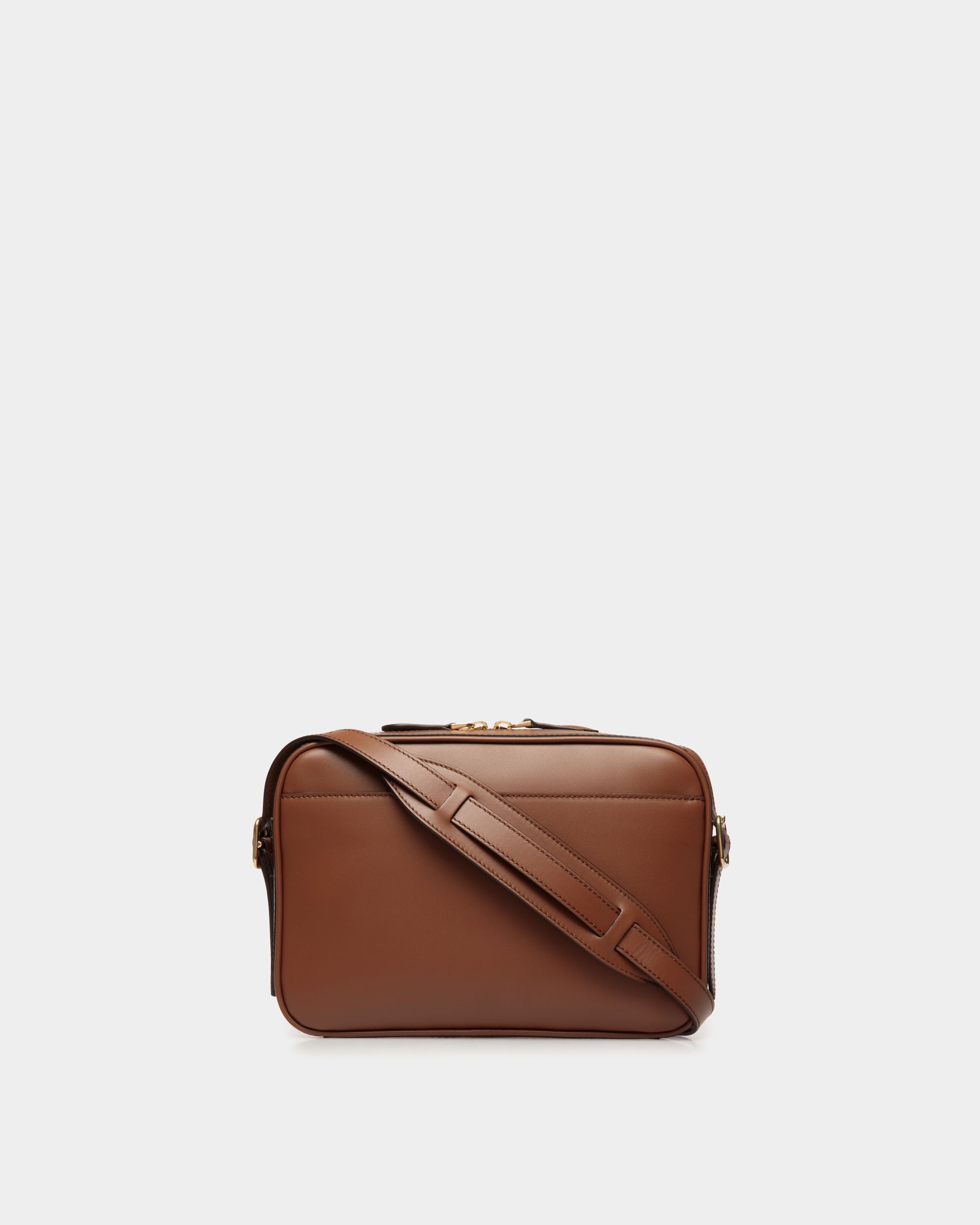 Beckett Crossbody Bag in Brown Leather - Men's - Bally - 03