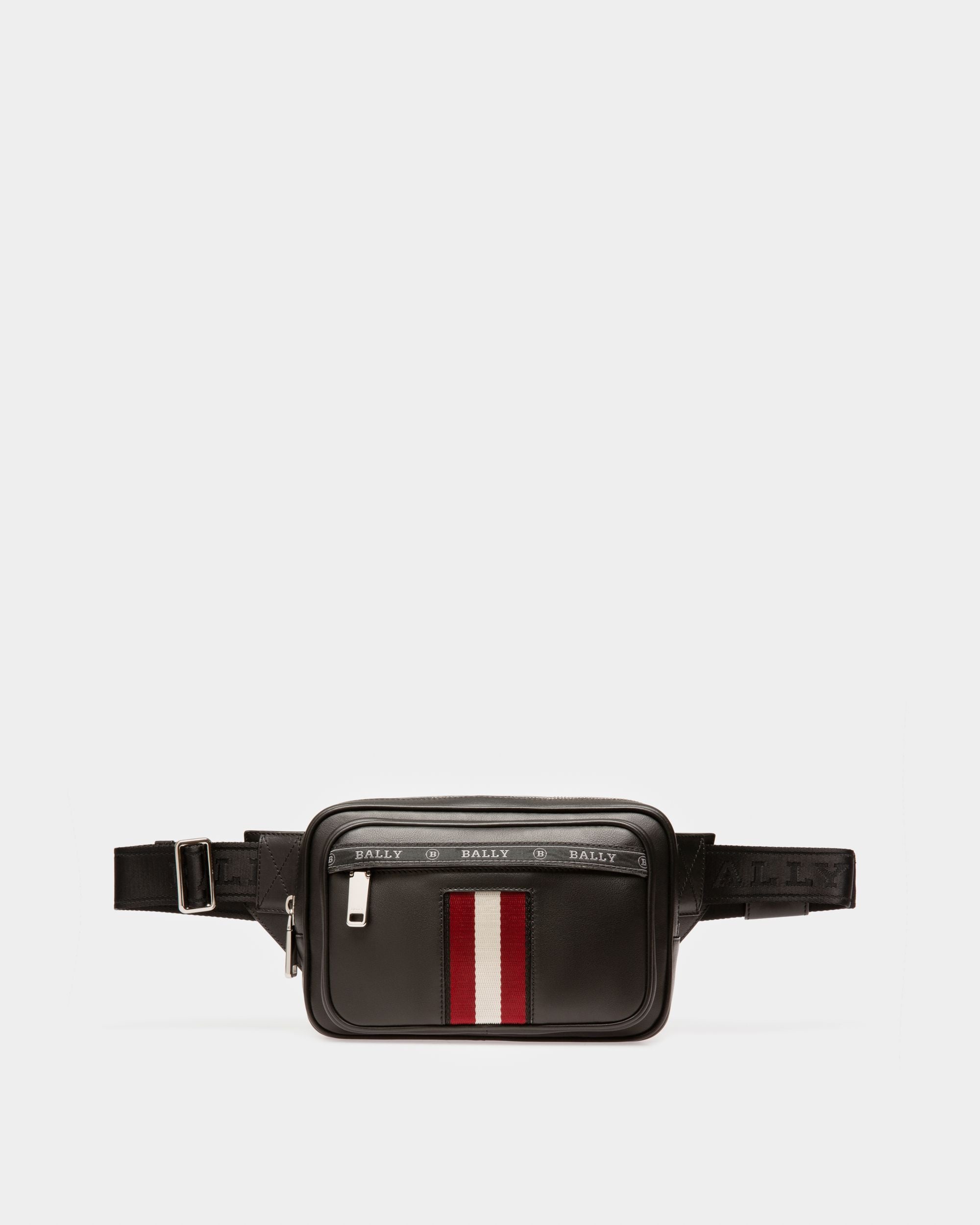 Hilbert Leather Bum Bag In Black - Men's - Bally - 01