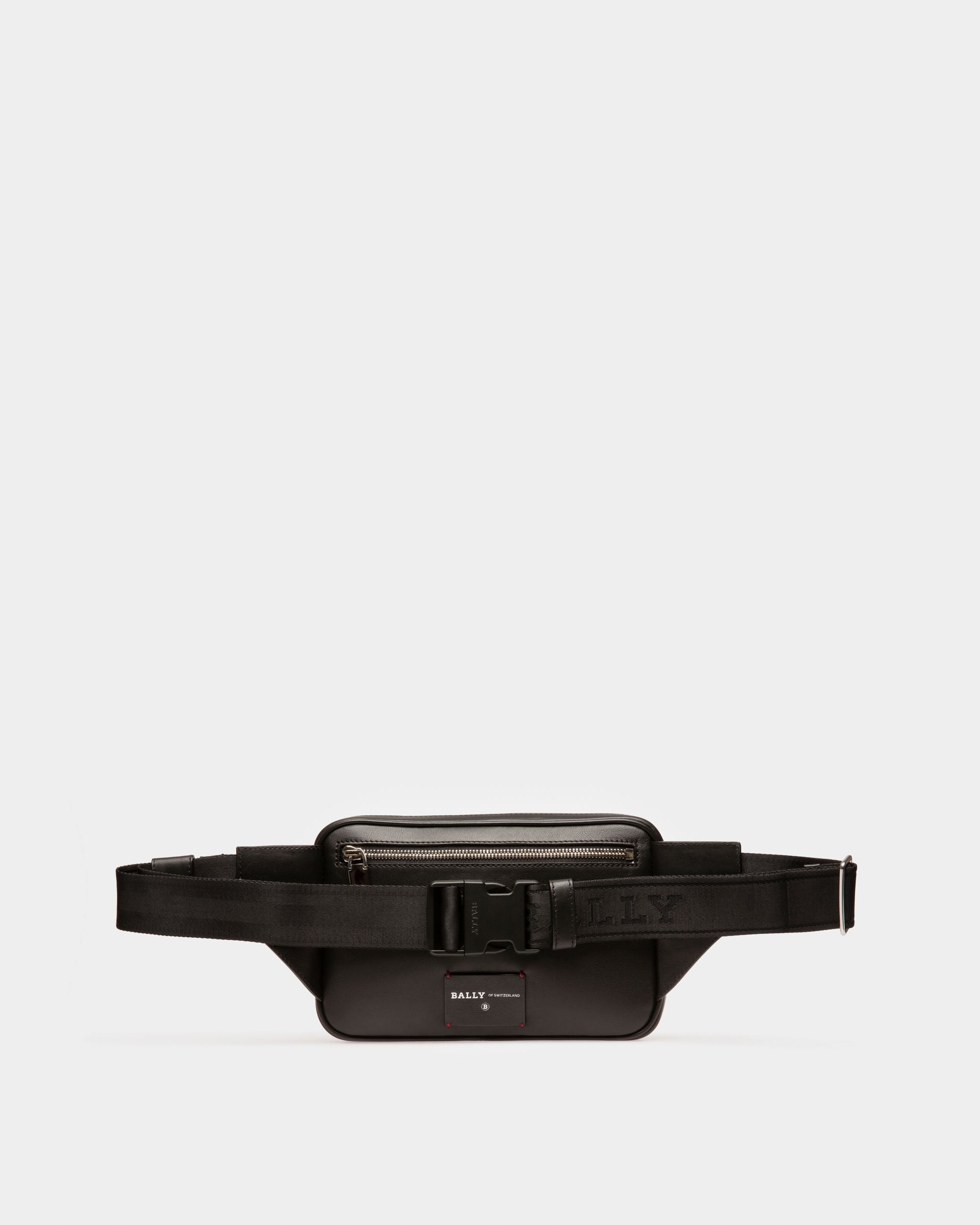 Hilbert Leather Bum Bag In Black - Men's - Bally - 03