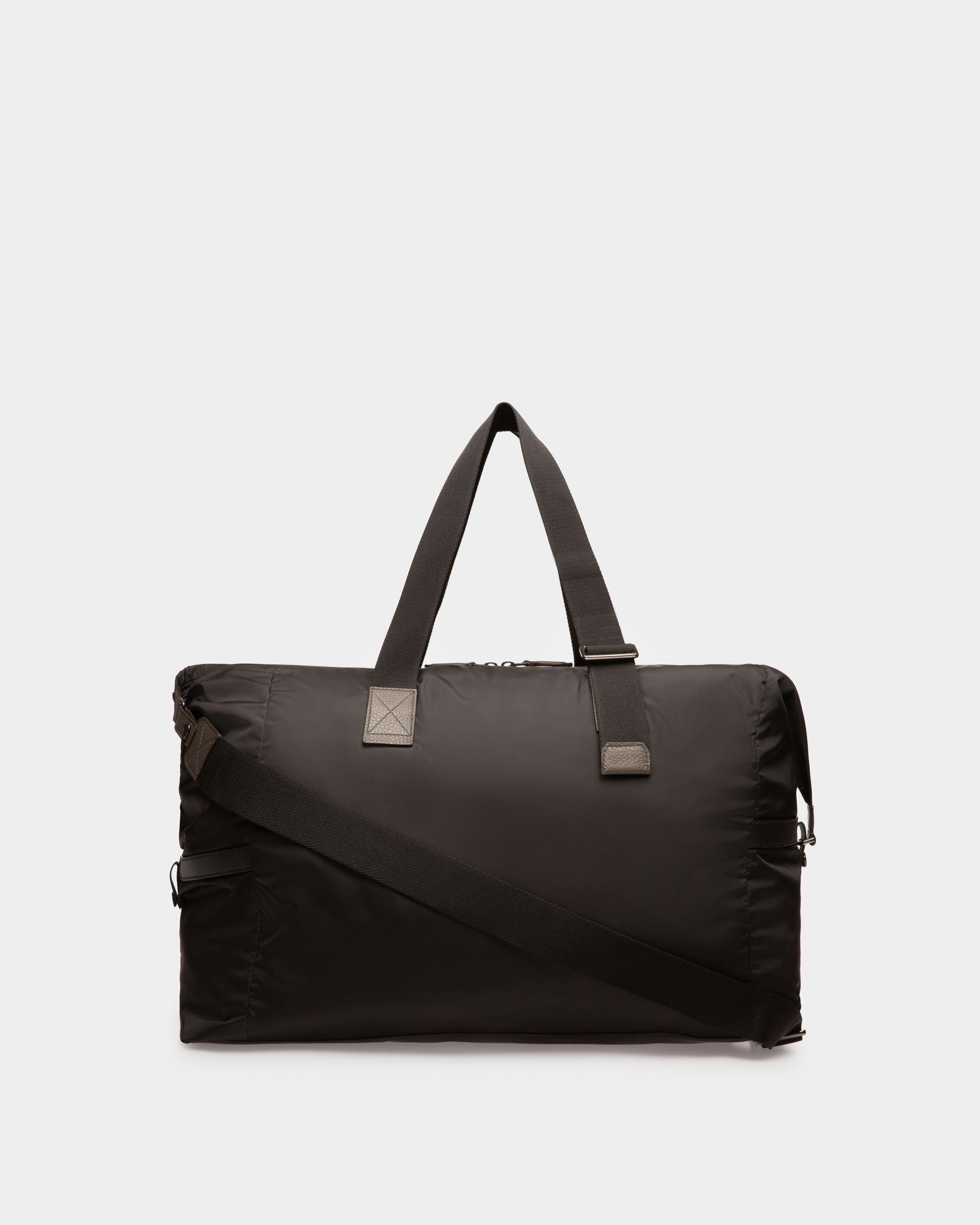 Balten Recycled Nylon Weekender In Black - Men's - Bally - 03
