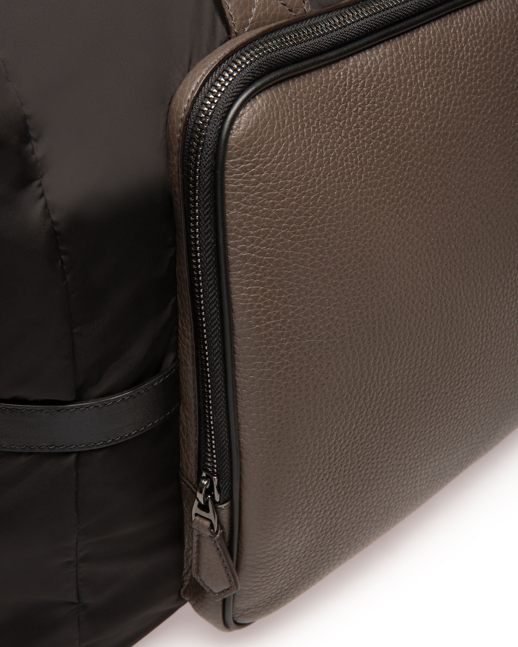 Balten Recycled Nylon Weekender In Black - Men's - Bally - 05