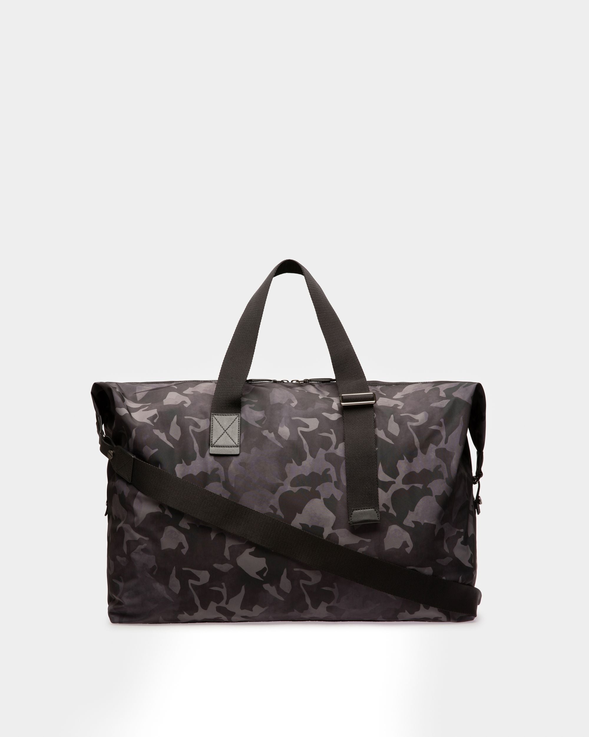 Fesder Nylon Weekender Bag In Black - Men's - Bally - 03