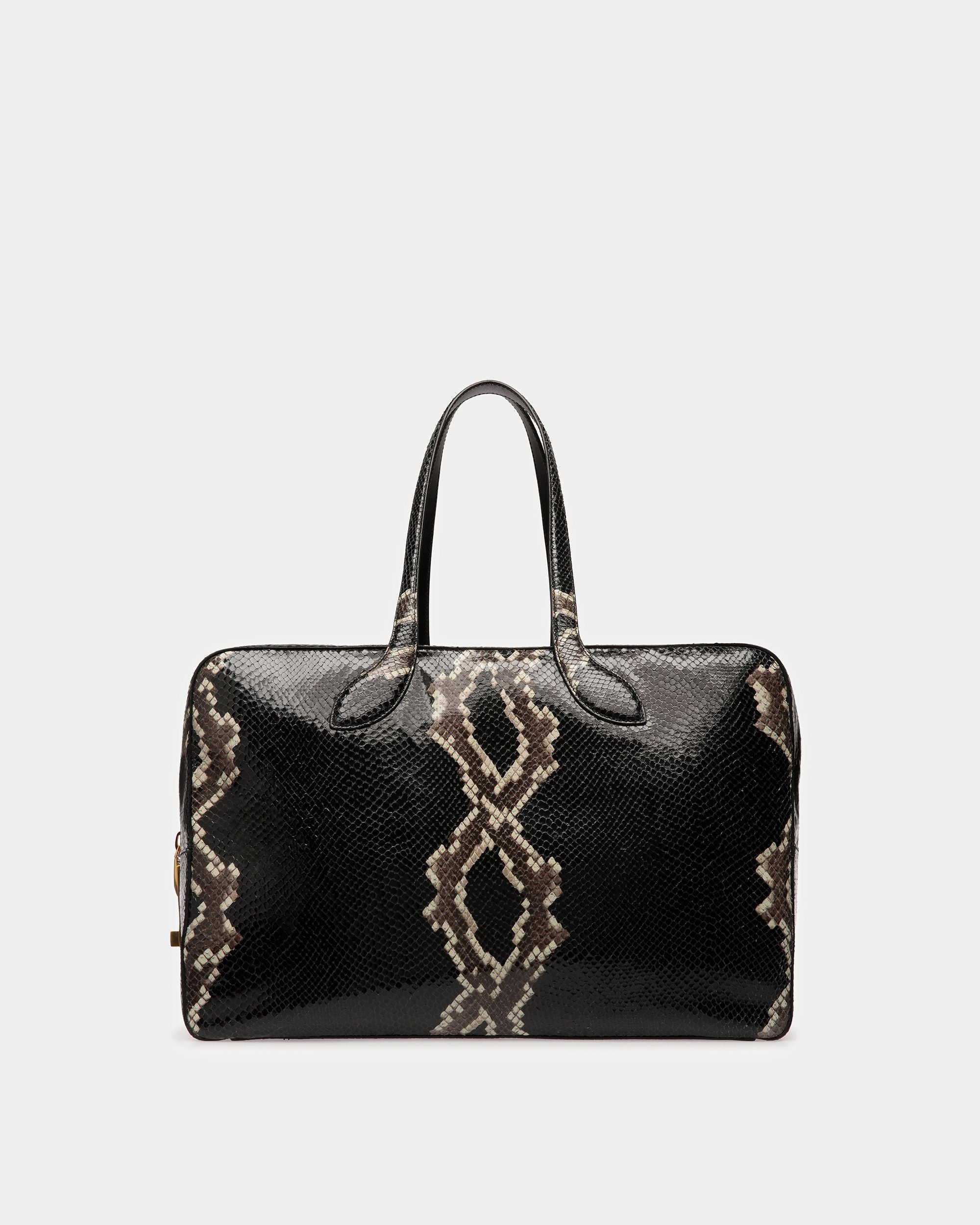 Lago Weekender Bag In Python Print - Men's - Bally - 01