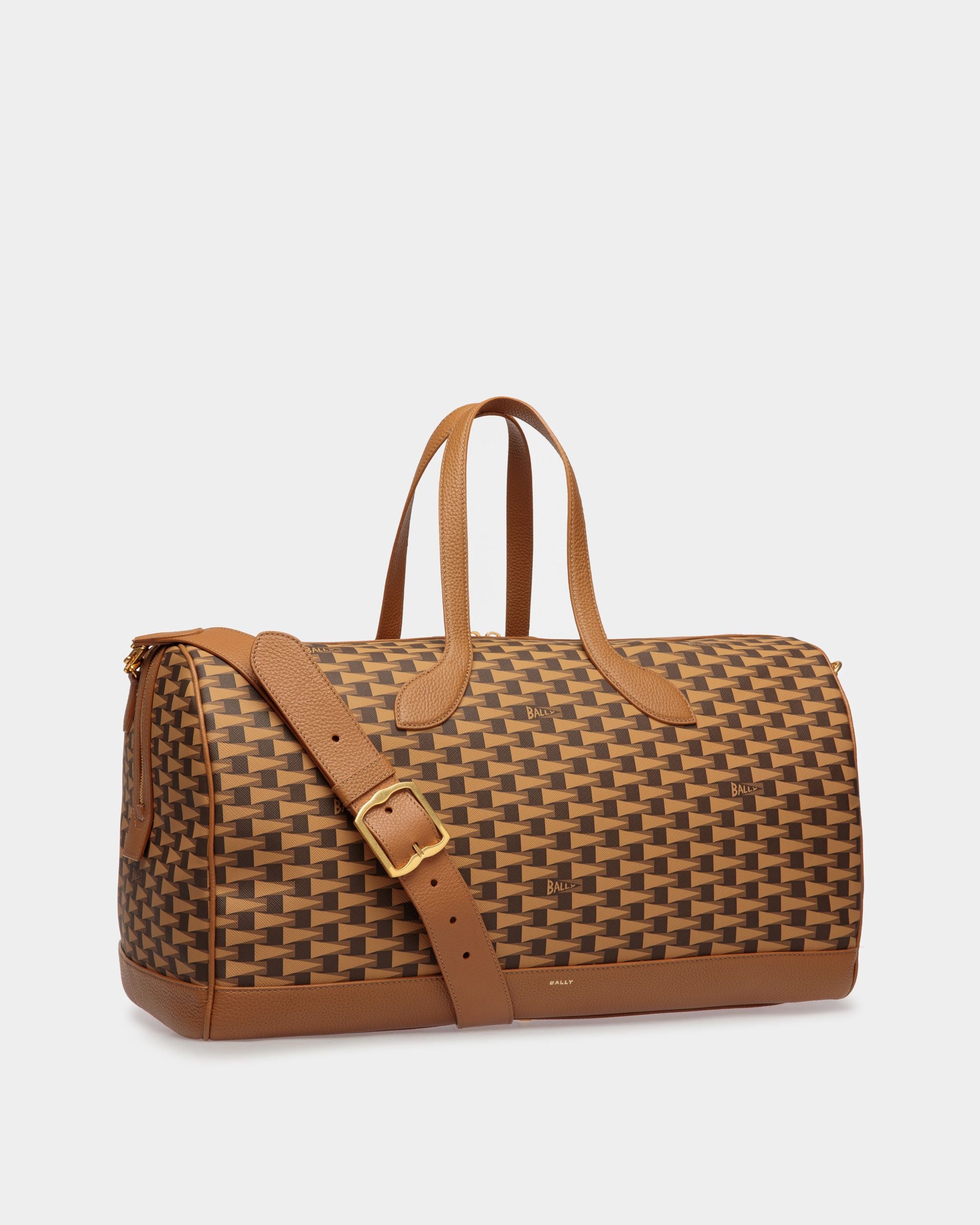 Pennant Weekender In Desert TPU and leather - Men's - Bally - 03