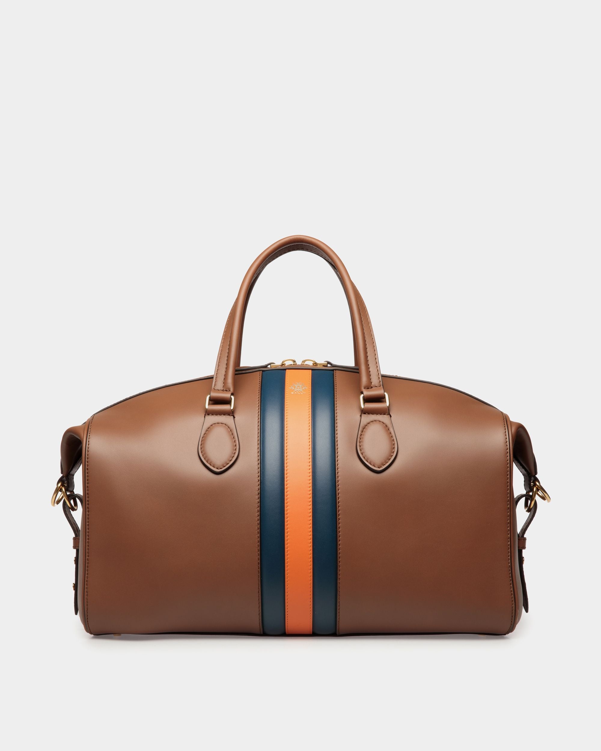 Beckett Weekender in Brown Leather - Men's - Bally - 01